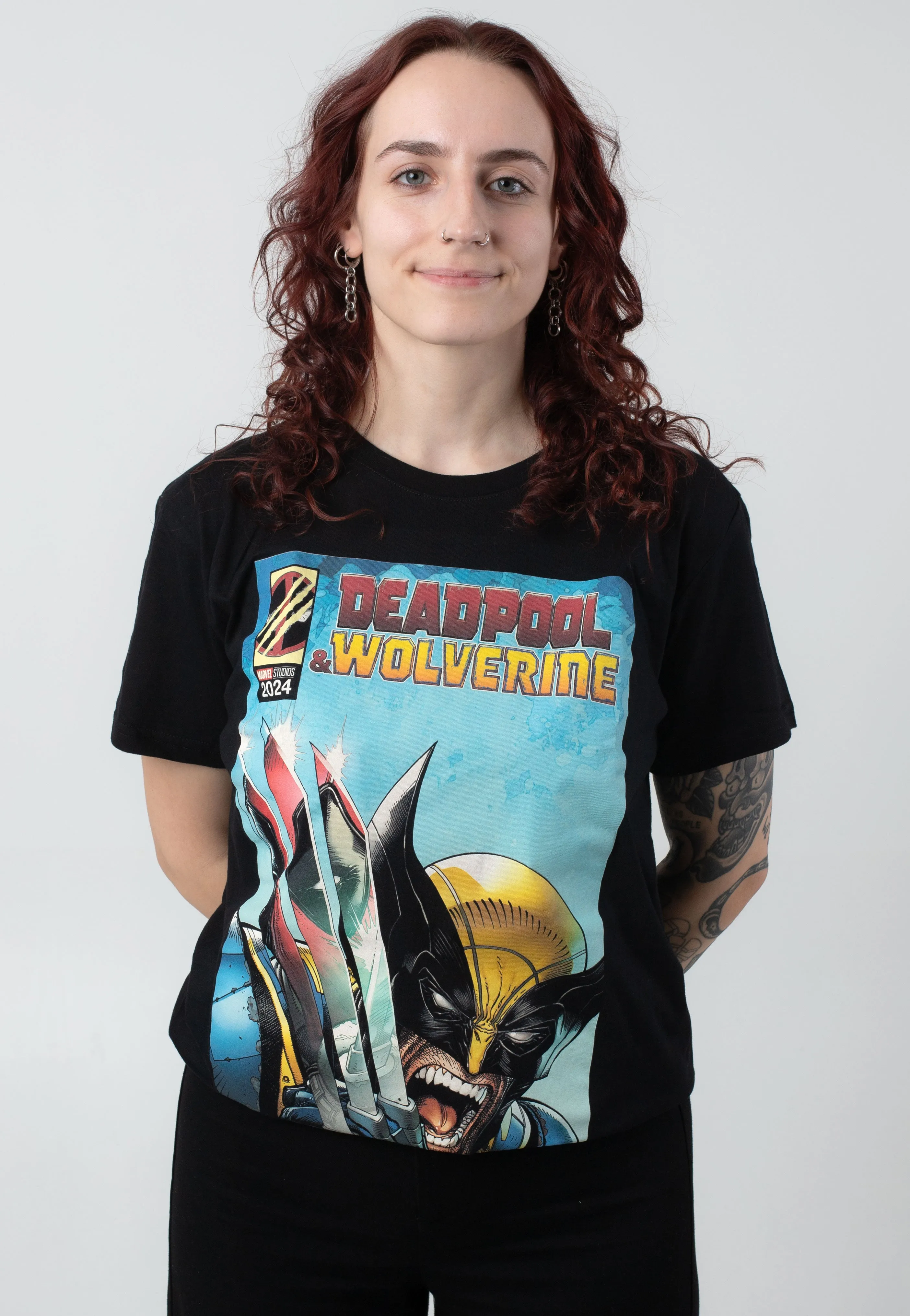 Deadpool - Wolverine Reflection - T-Shirt