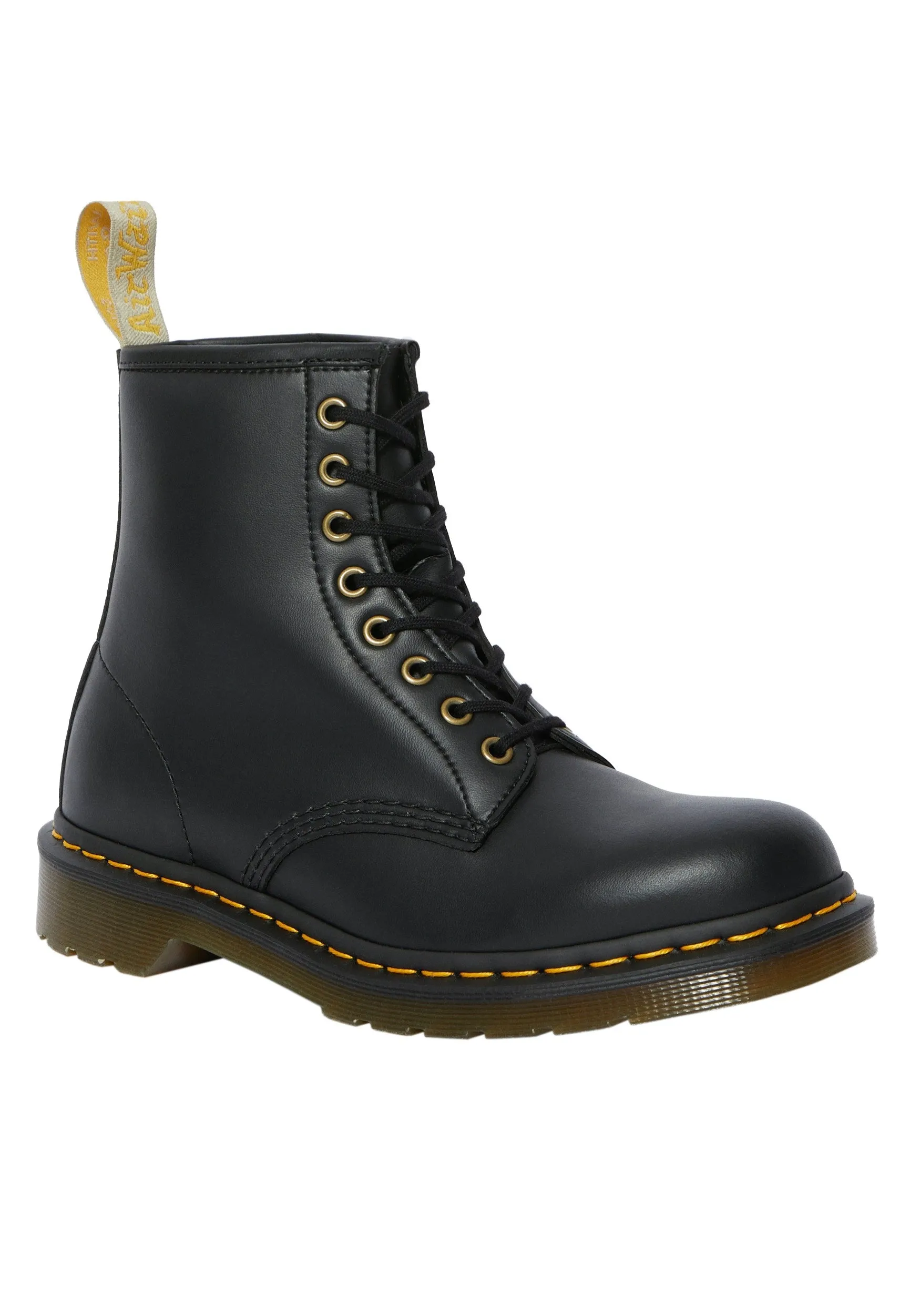 Dr. Martens - Vegan 1460 Black Felix Rub Off - Shoes