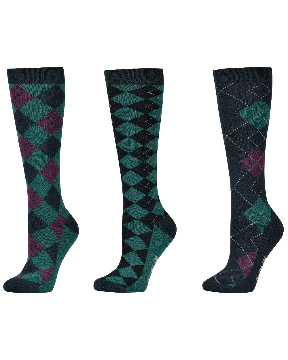 Dublin Three Pack Socks