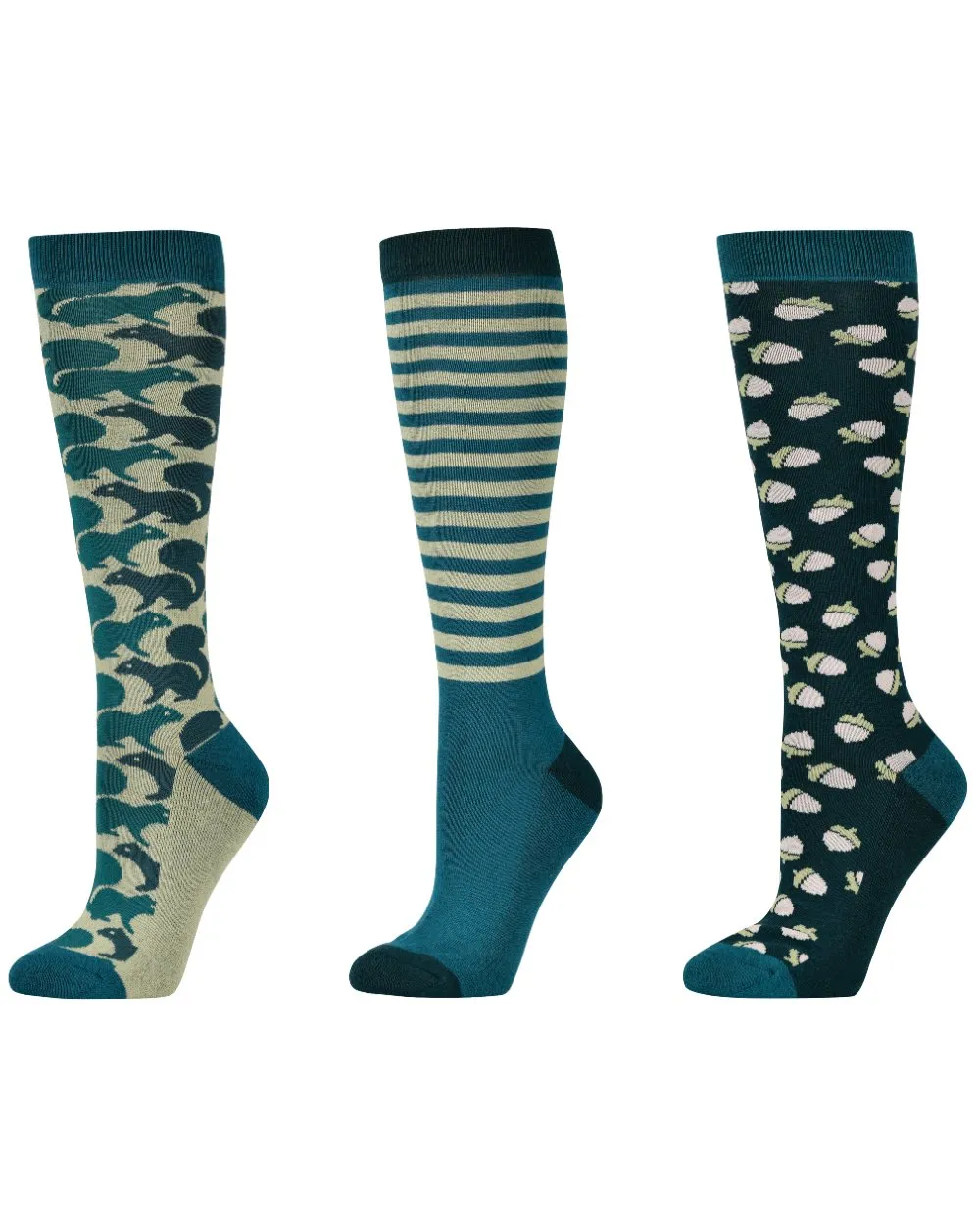 Dublin Three Pack Socks