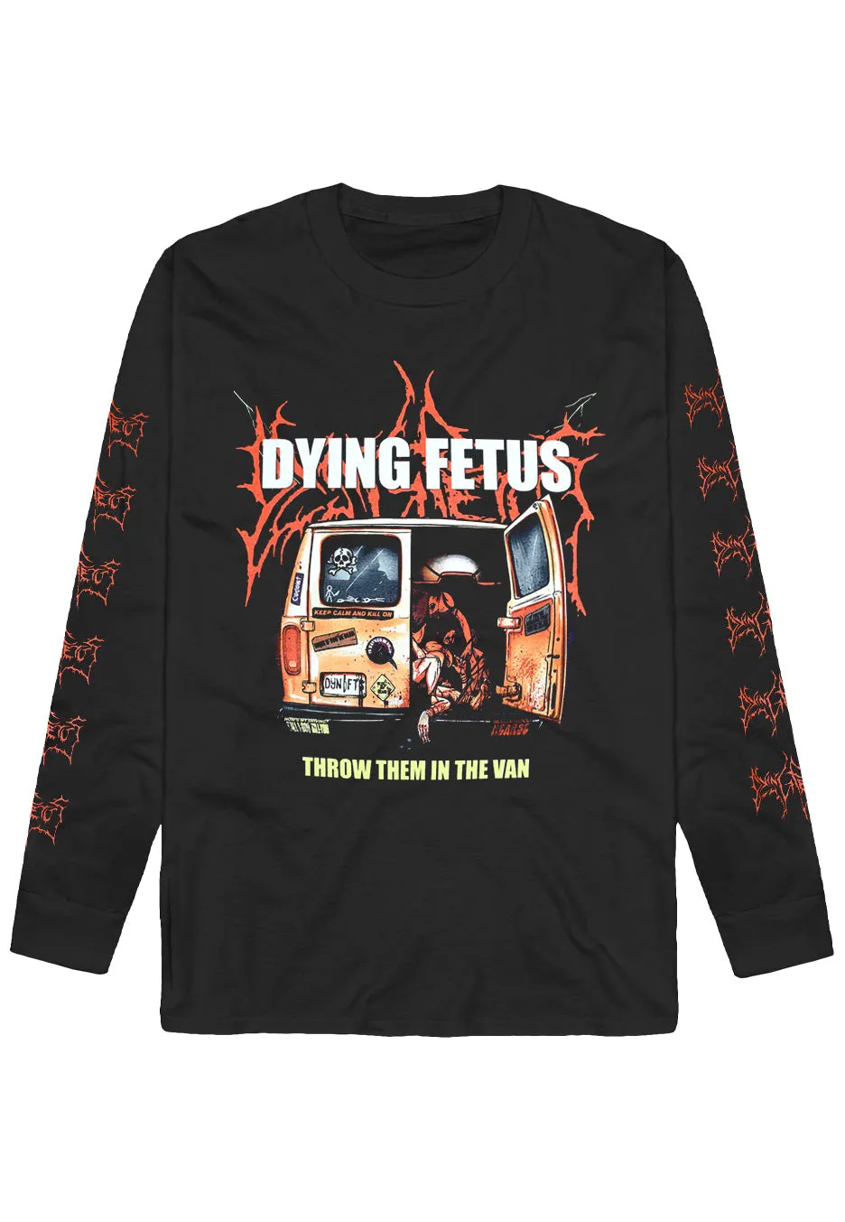 Dying Fetus - Throw Them In The Van - Longsleeve