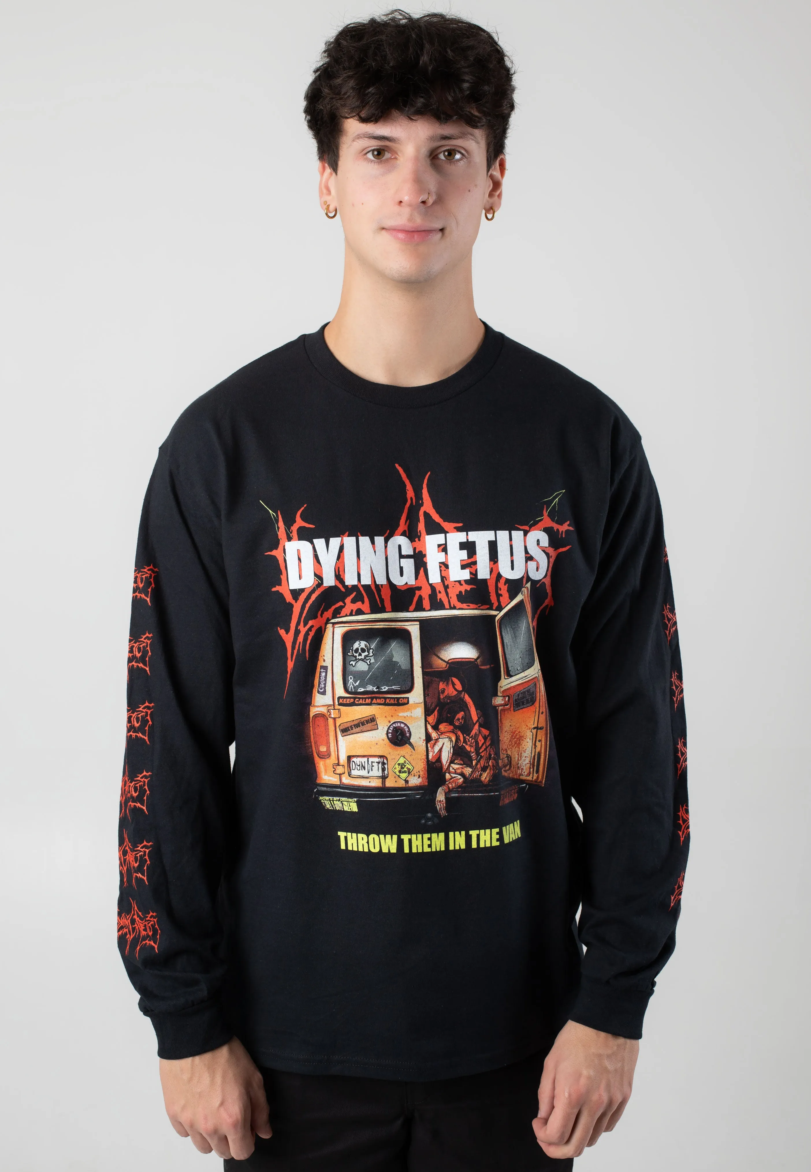 Dying Fetus - Throw Them In The Van - Longsleeve