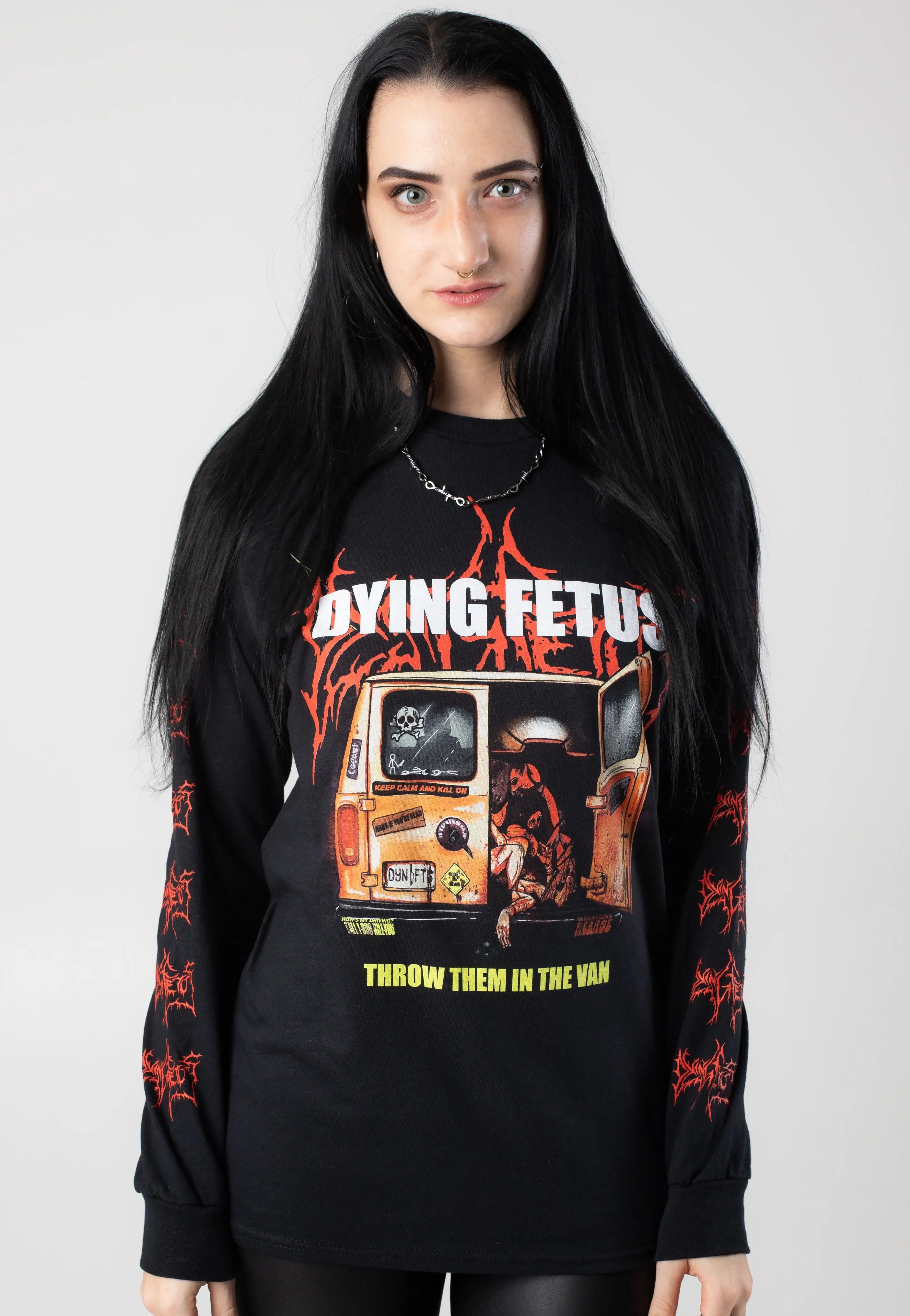 Dying Fetus - Throw Them In The Van - Longsleeve