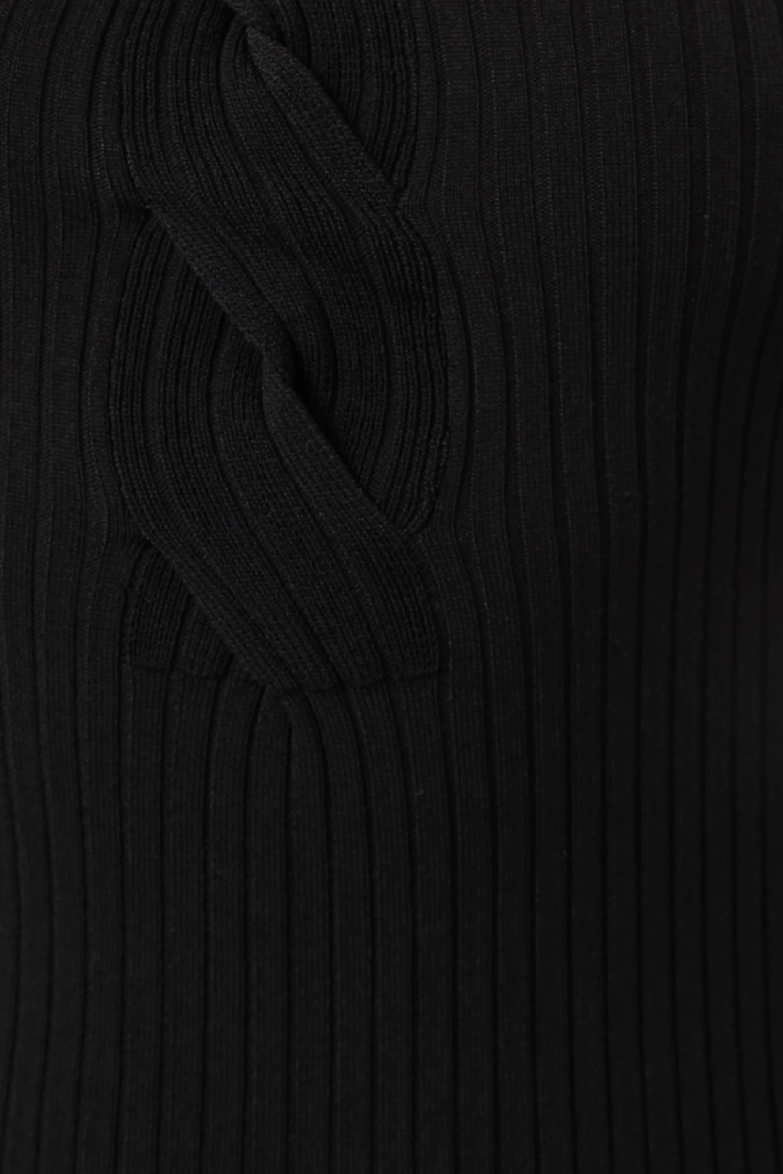 Easton Maxi Knit Dress - Black