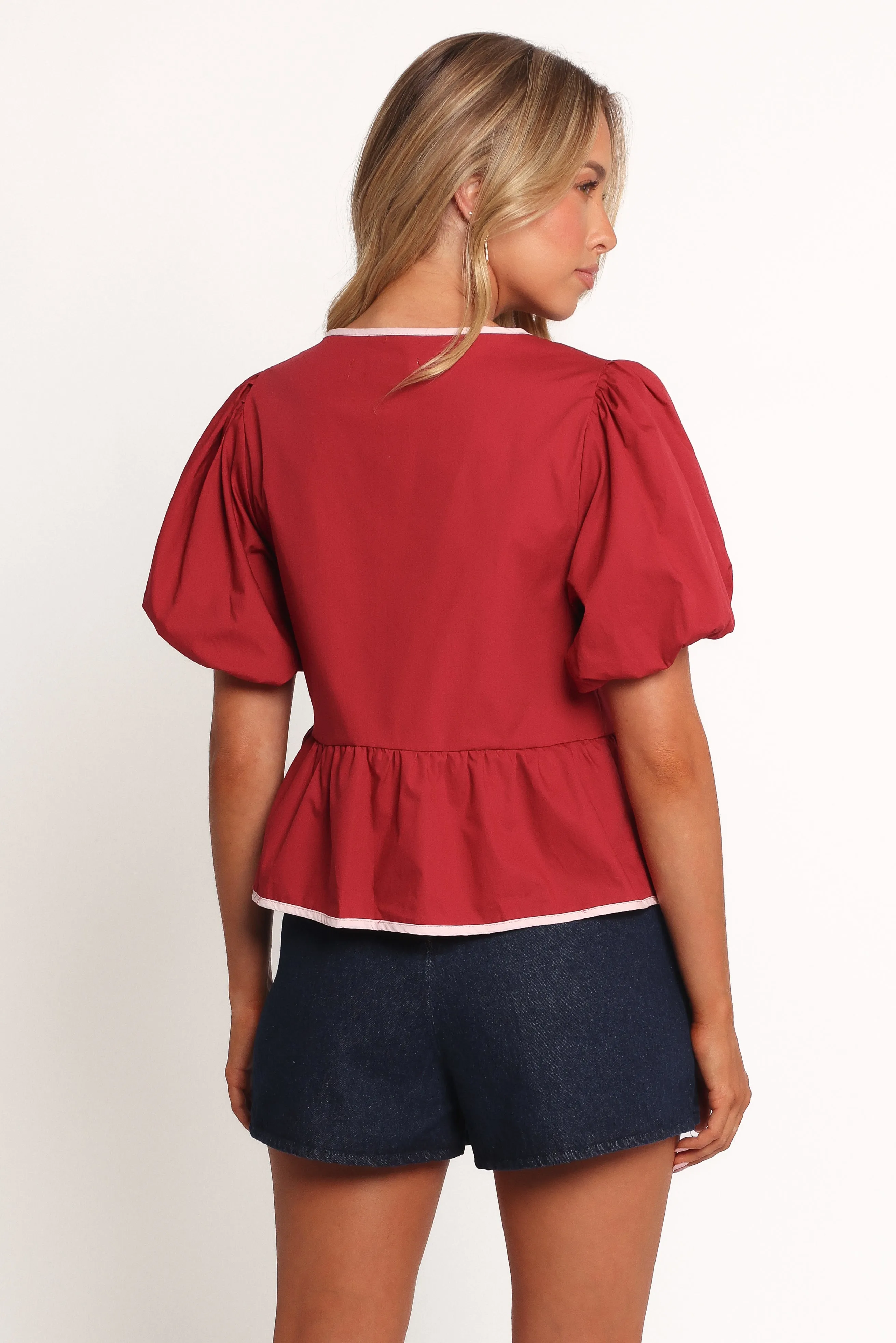 Ellien Top - Red