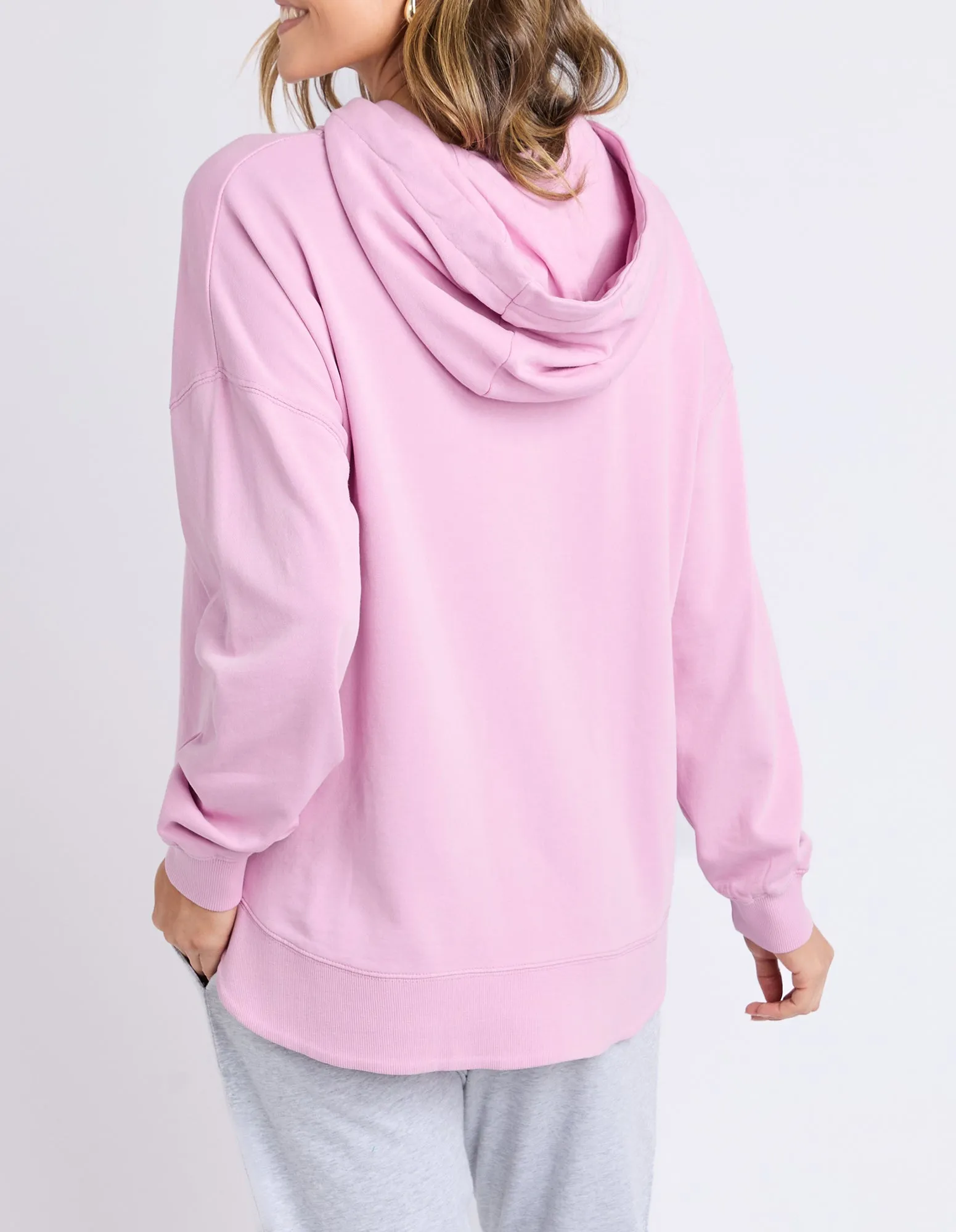 Elm Established Hoodie Peony Pink