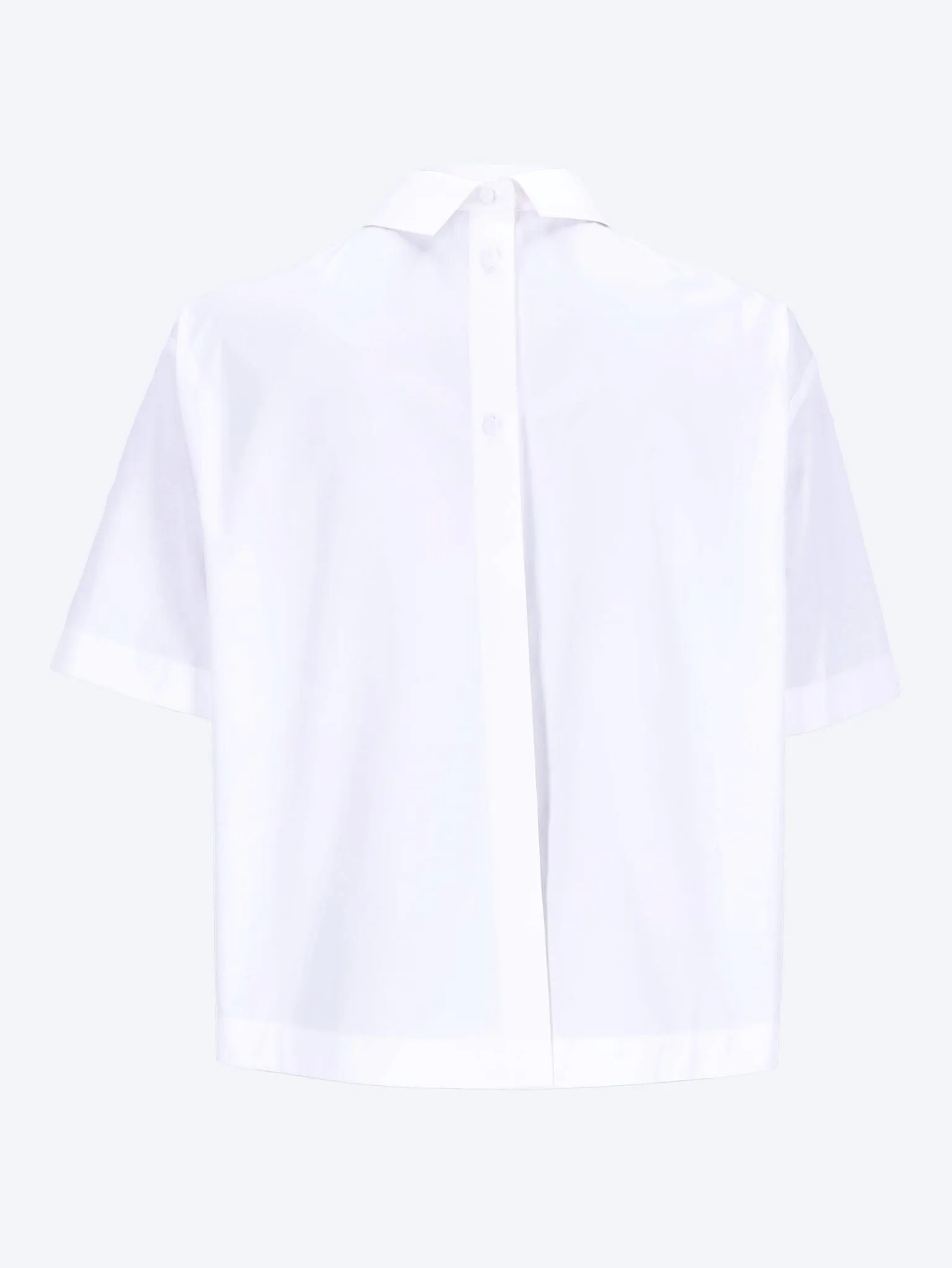 Embossed Cotton Poplin Shirt