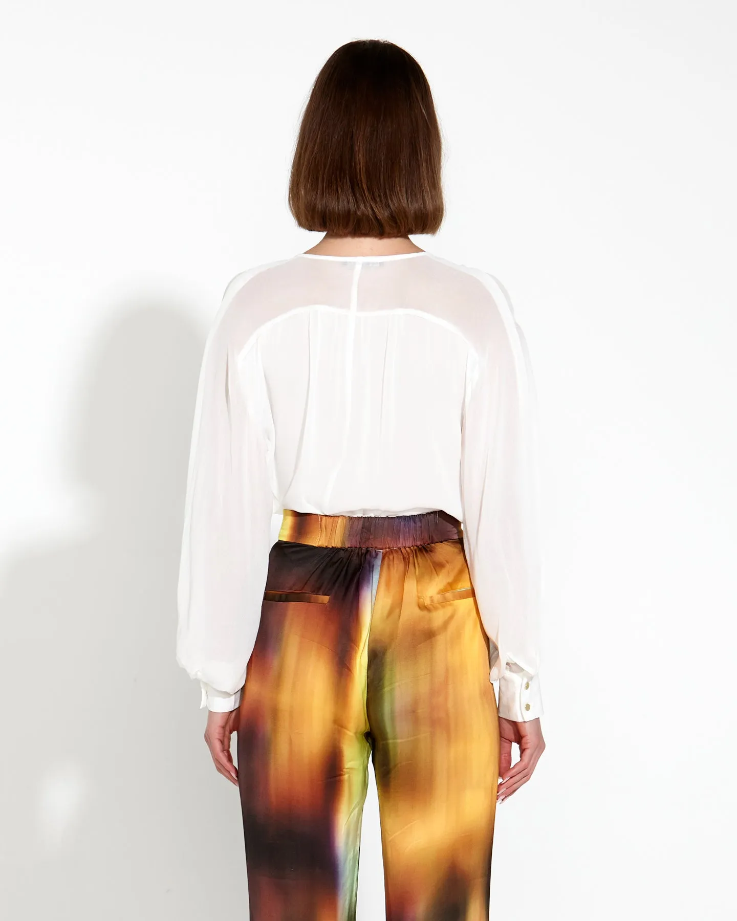 Fate Honest Boho Blouse Ivory