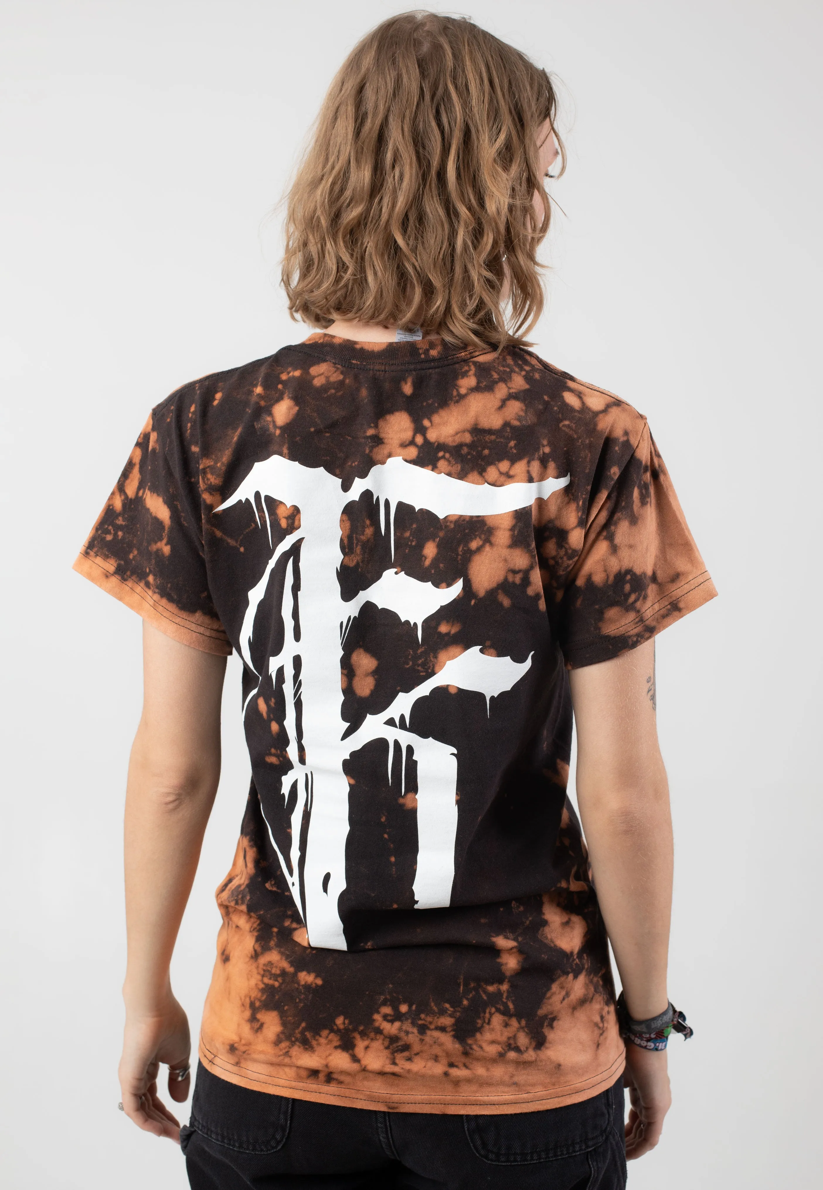 Fit For A King - Death Metal Bleach Dye - T-Shirt
