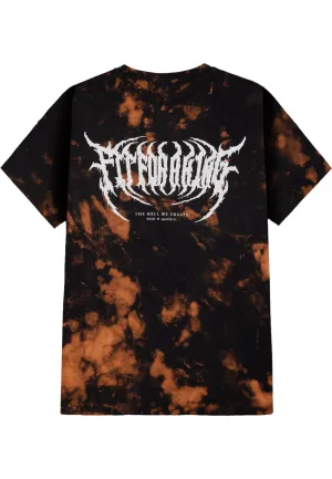 Fit For A King - Death Metal Bleach Dye - T-Shirt
