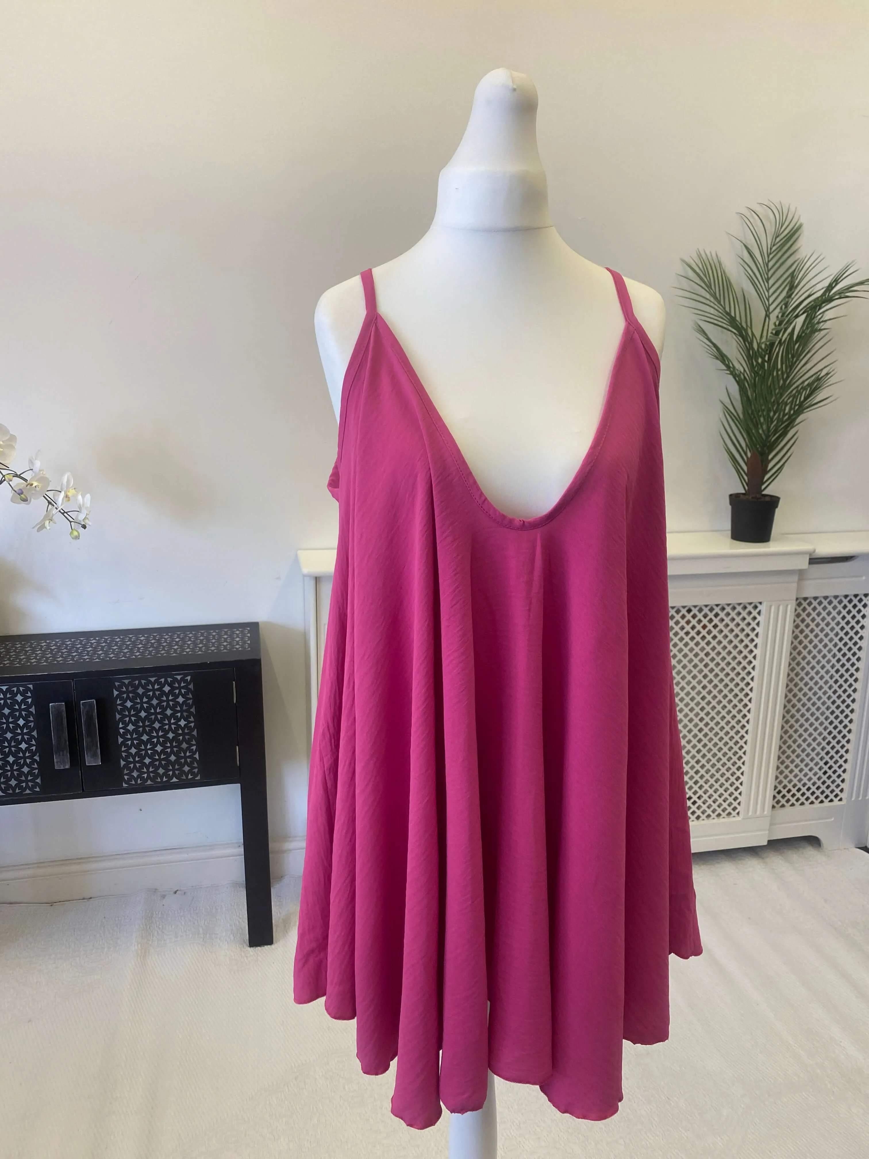 Floaty V Neck Vest Top