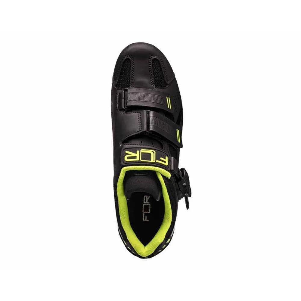 FLR F-15 Road Cycling Shoe (Black Neon Yellow)