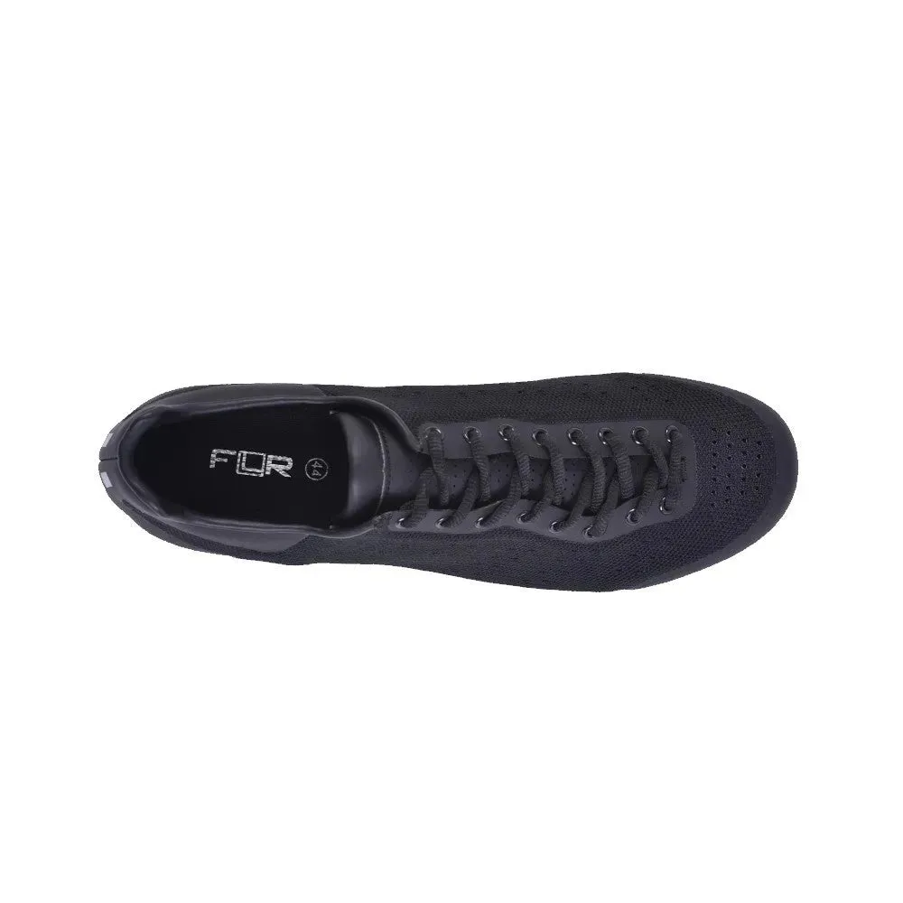 FLR F-35 Knit Lace Road Cycling Shoe (Black)