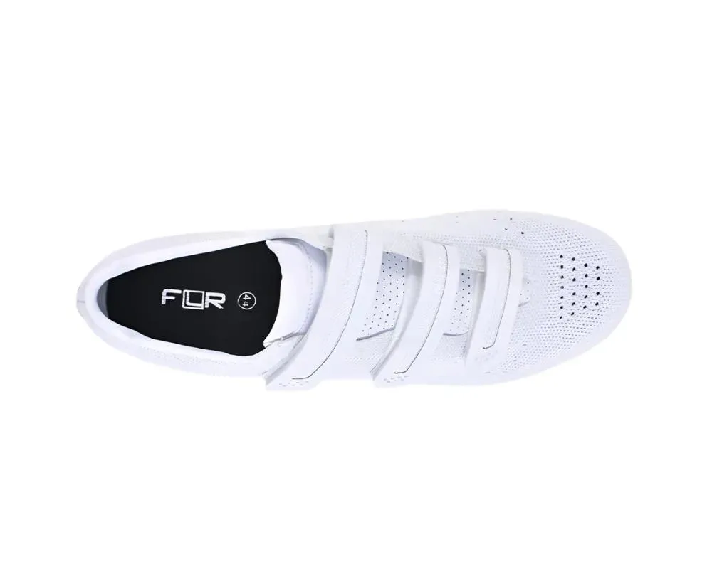 FLR F-35 Knit Road Cycling Shoe (White)