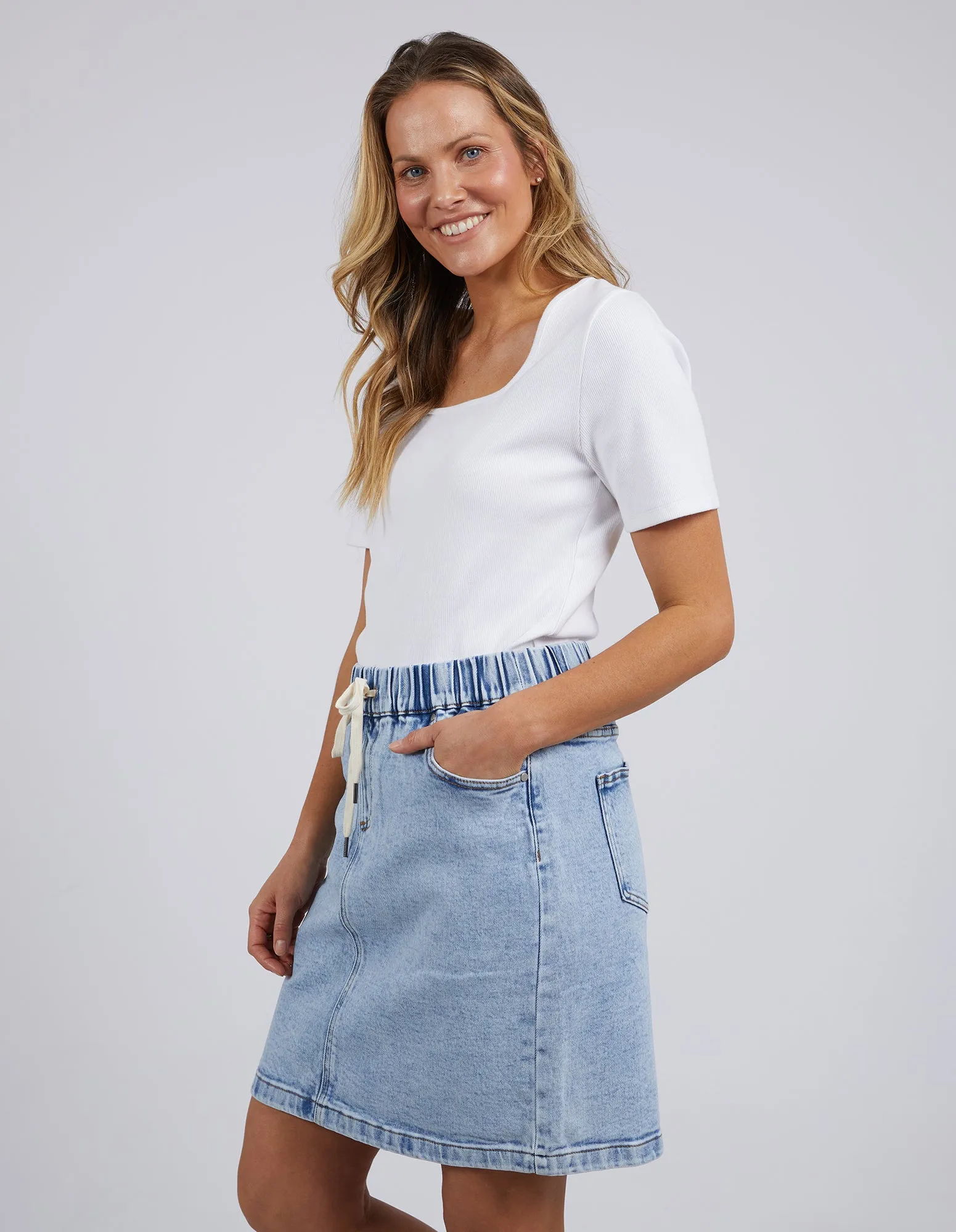 Foxwood Rio Skirt Light Blue