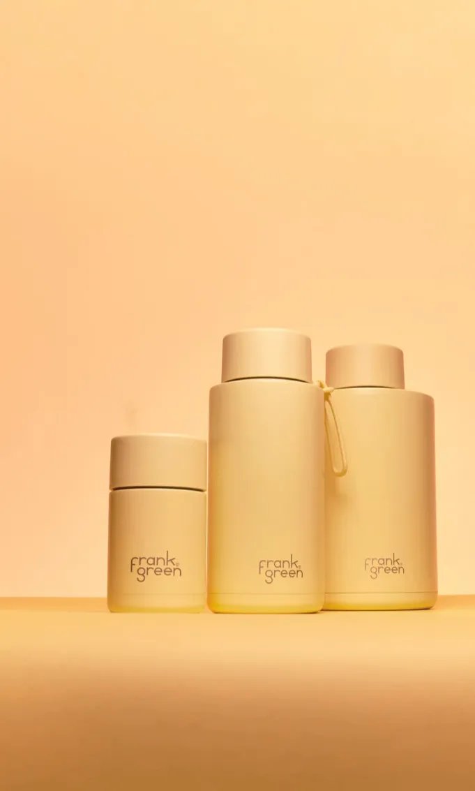 Frank Green 12oz/355ml Reusable Cup Buttermilk