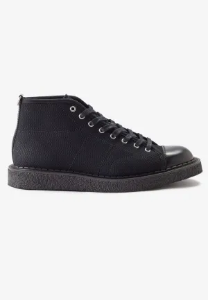 Fred Perry x George Cox - Heavy Canvas Monkey Black - Shoes