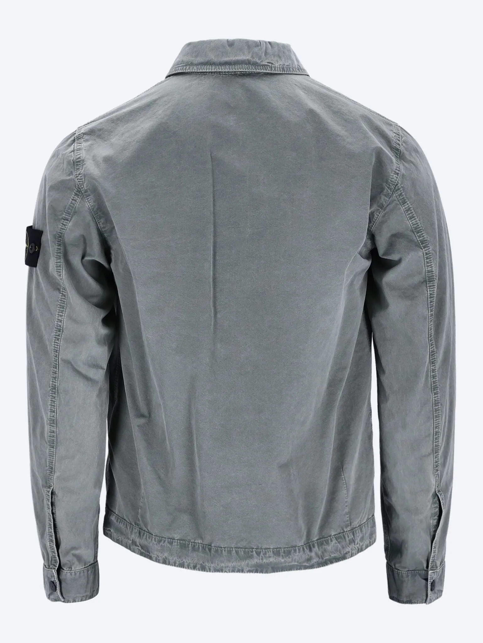 Garment dyed old effect shirt