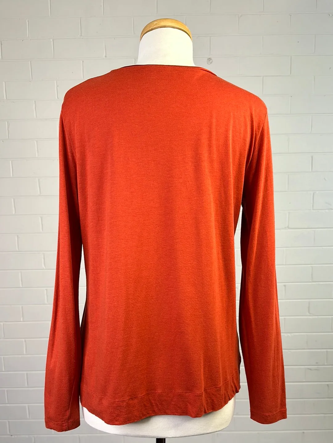 Gerard Darel | Paris | top | size 14 | long sleeve | 100% silk