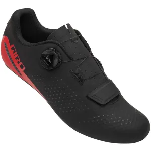 Giro Cadet Road Cycling Shoes (Black/Bright Red)