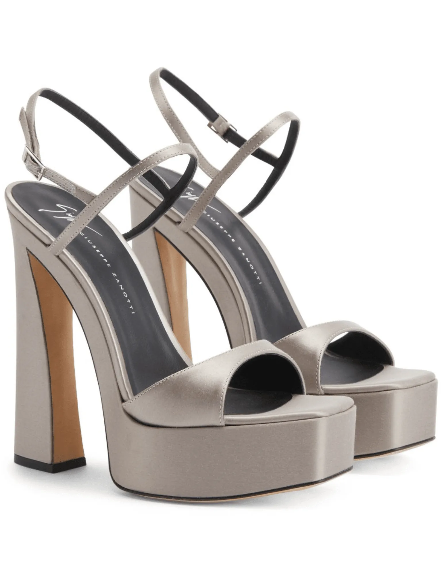 Giuseppe Zanotti Sylvy Satin Platform Sandal