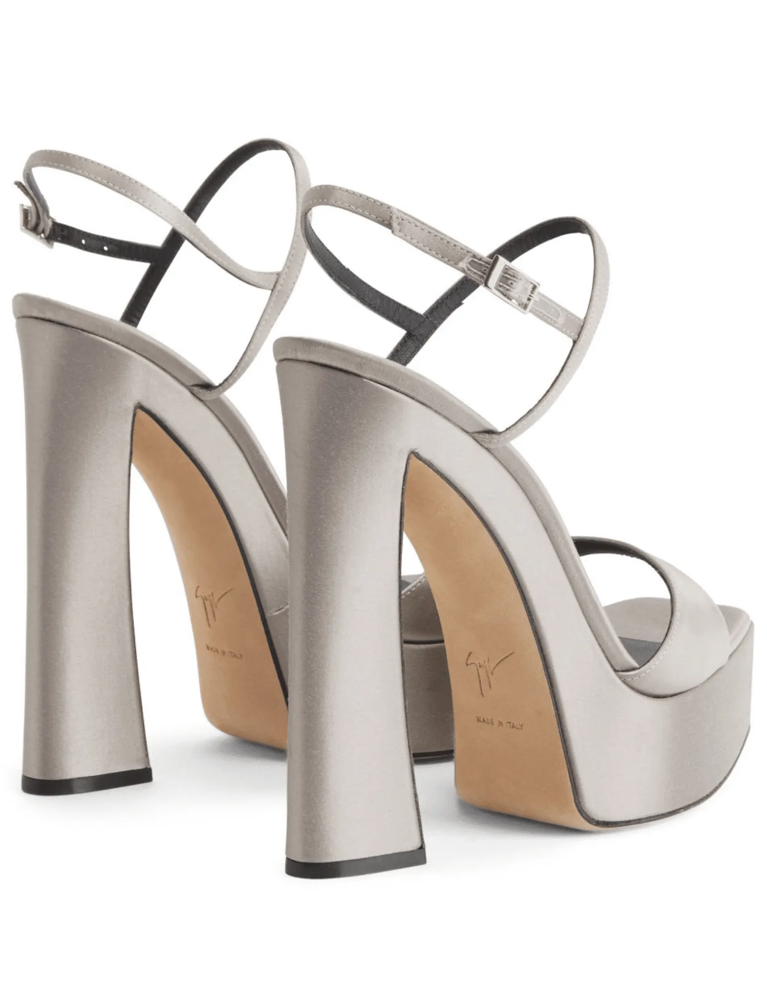 Giuseppe Zanotti Sylvy Satin Platform Sandal