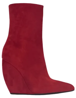 Giuseppe Zanotti Tylde Suede Wedge Ankle Boot