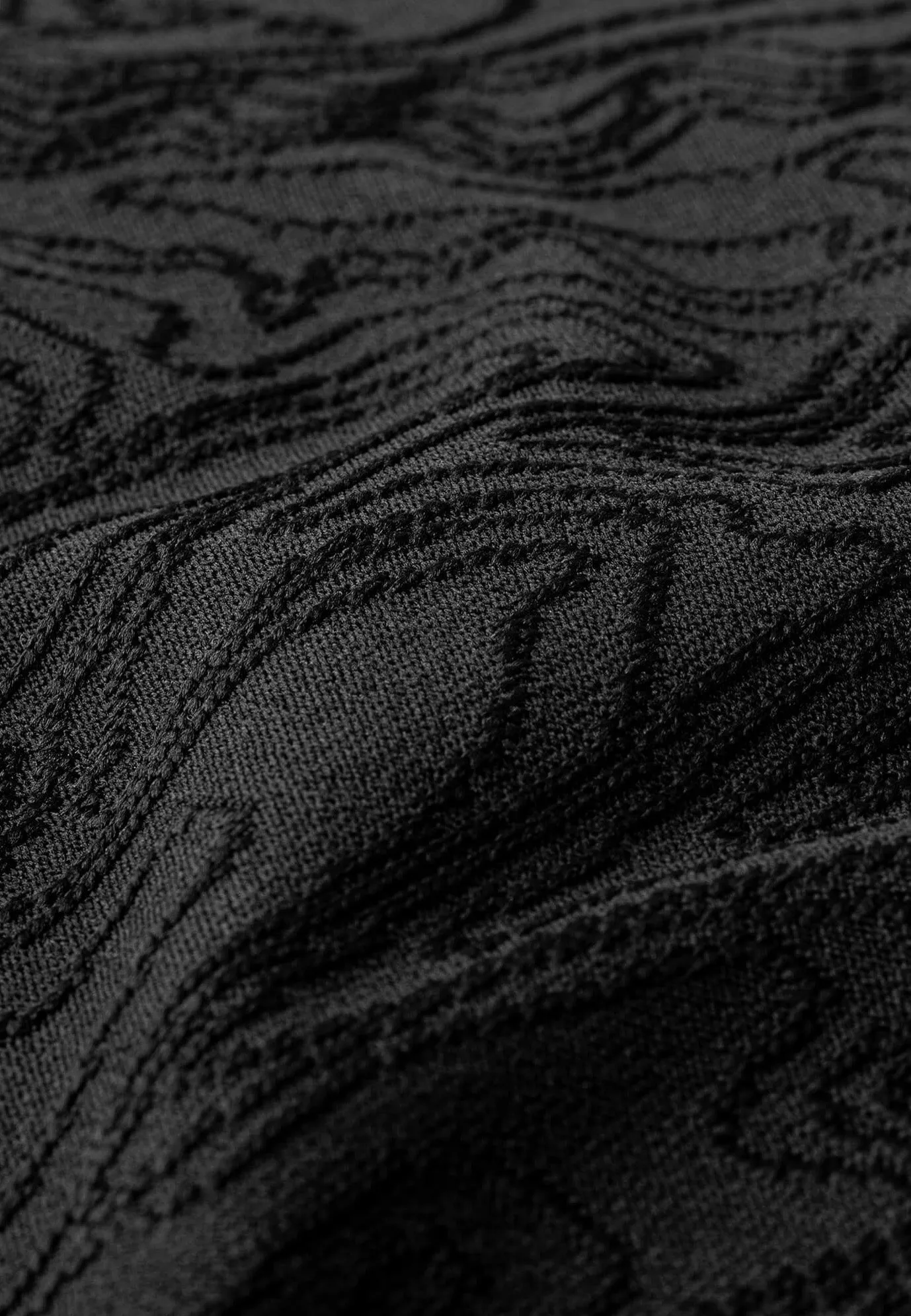 Green Berlin - Jacquard Black - Longsleeve