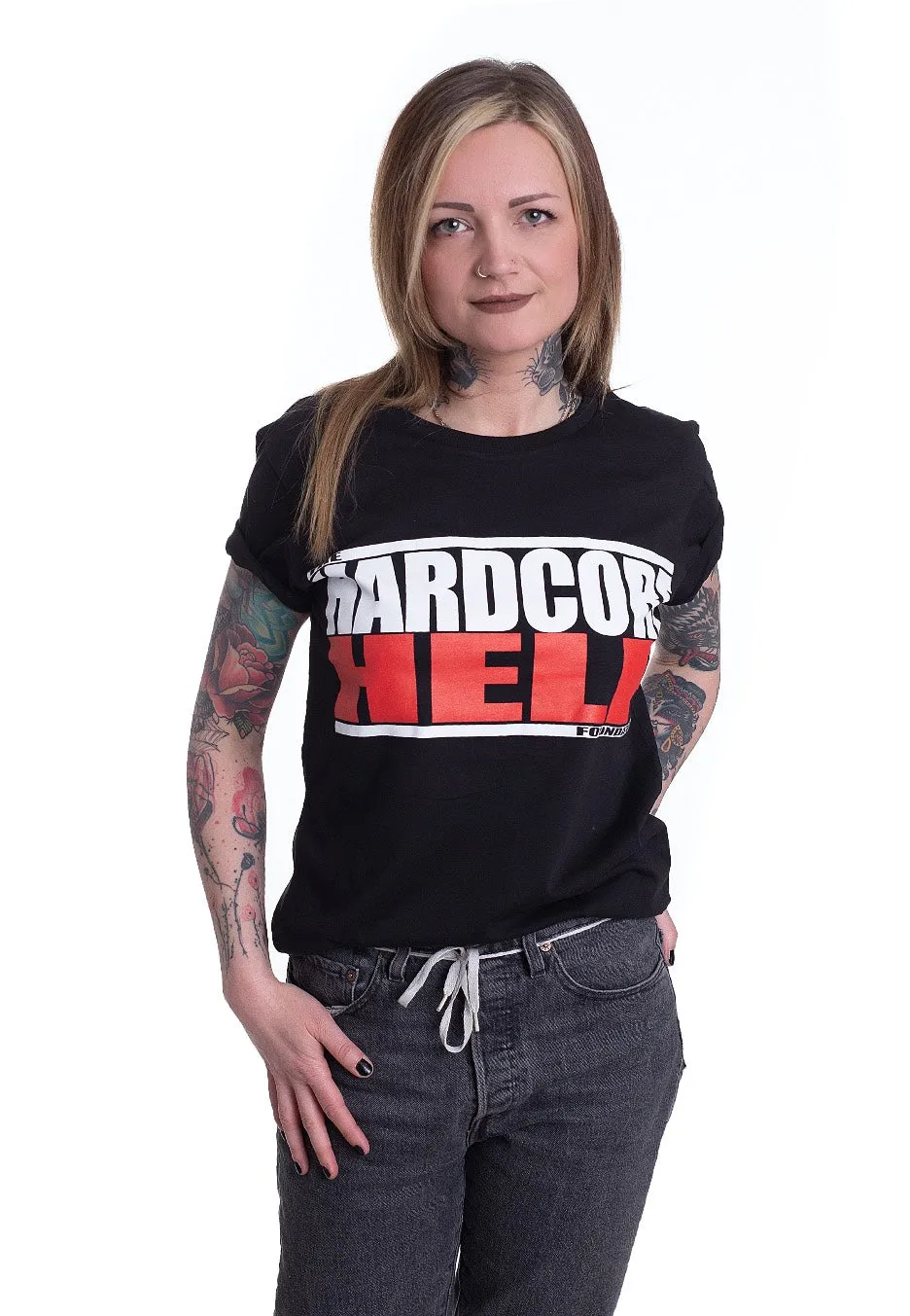 Hardcore Help Foundation - Logo - T-Shirt