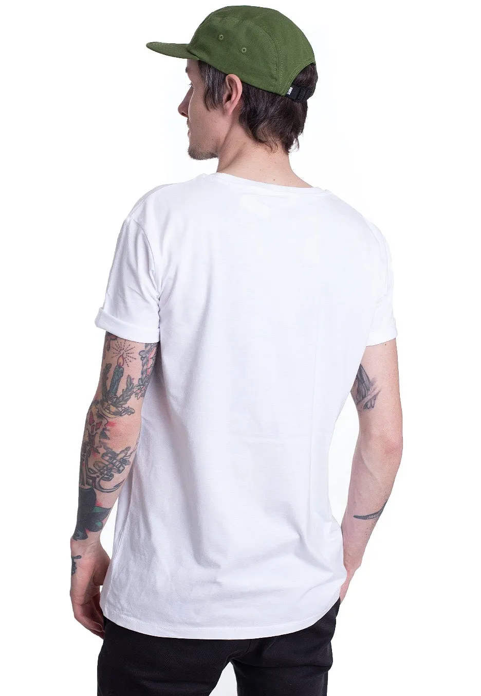 Hardcore Help Foundation - Logo White - T-Shirt