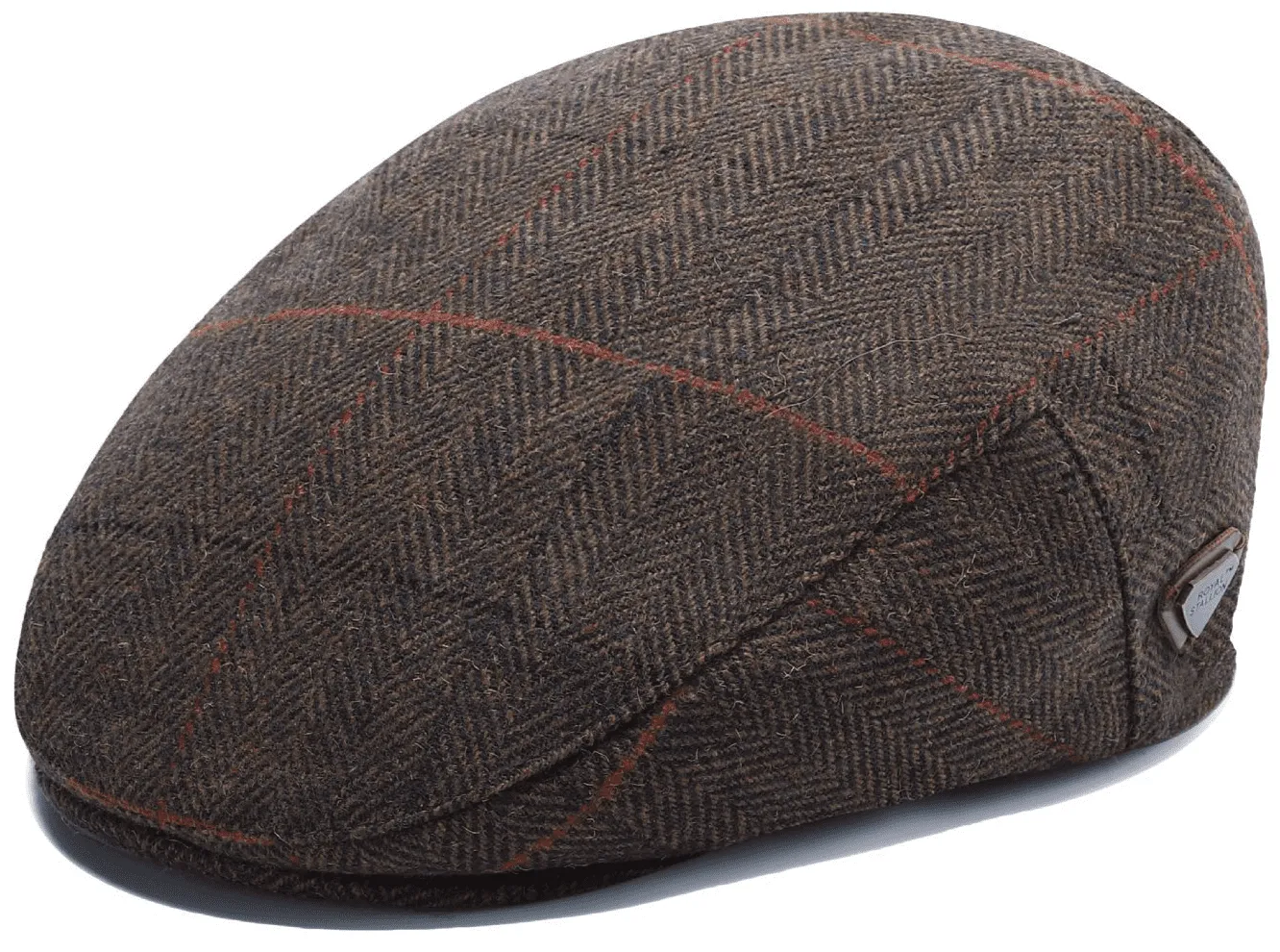 Herringbone Gentlemens Style Flat Cap
