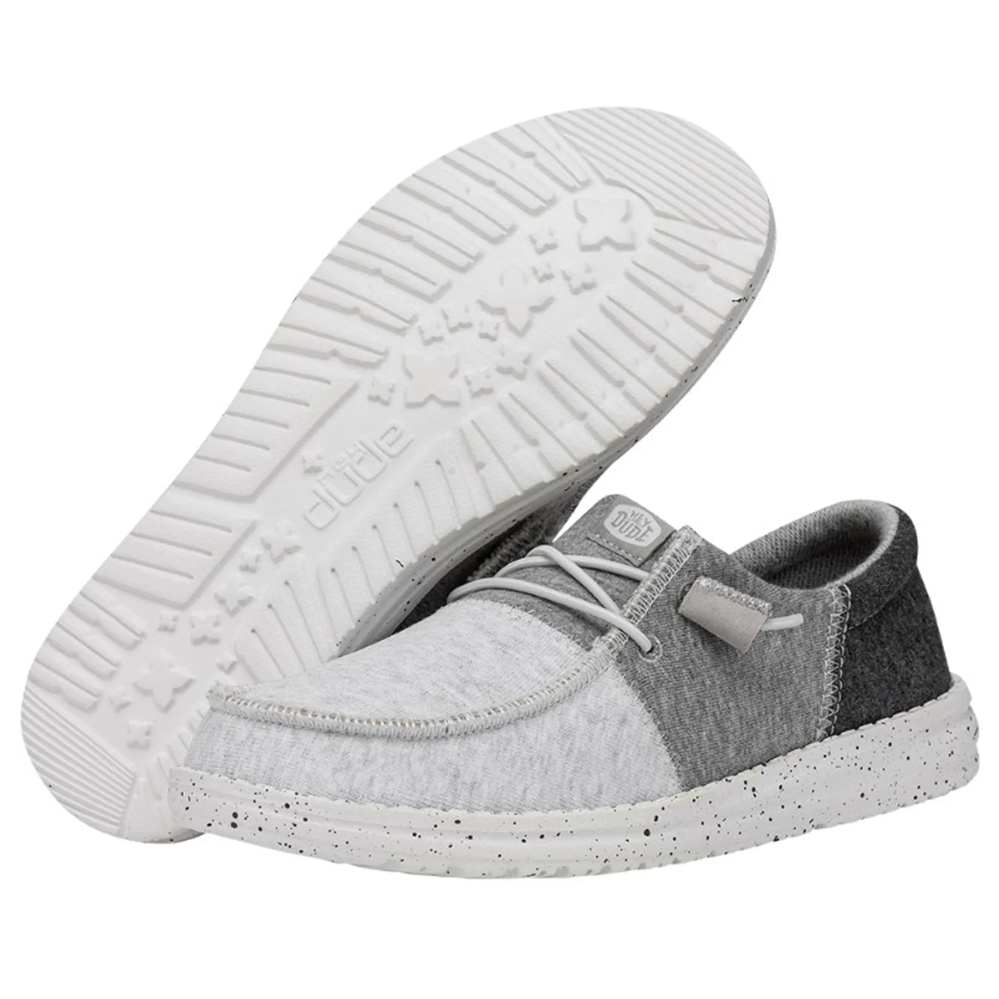 Hey Dude Women's Wendy Tri Varsity Grey