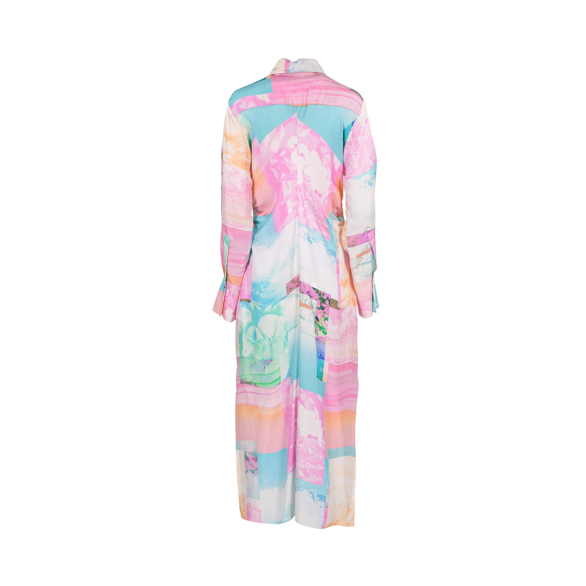 Ice Play Women's Stampa Fantasia Long Dress
