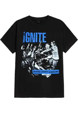 Ignite - Blue Live - T-Shirt
