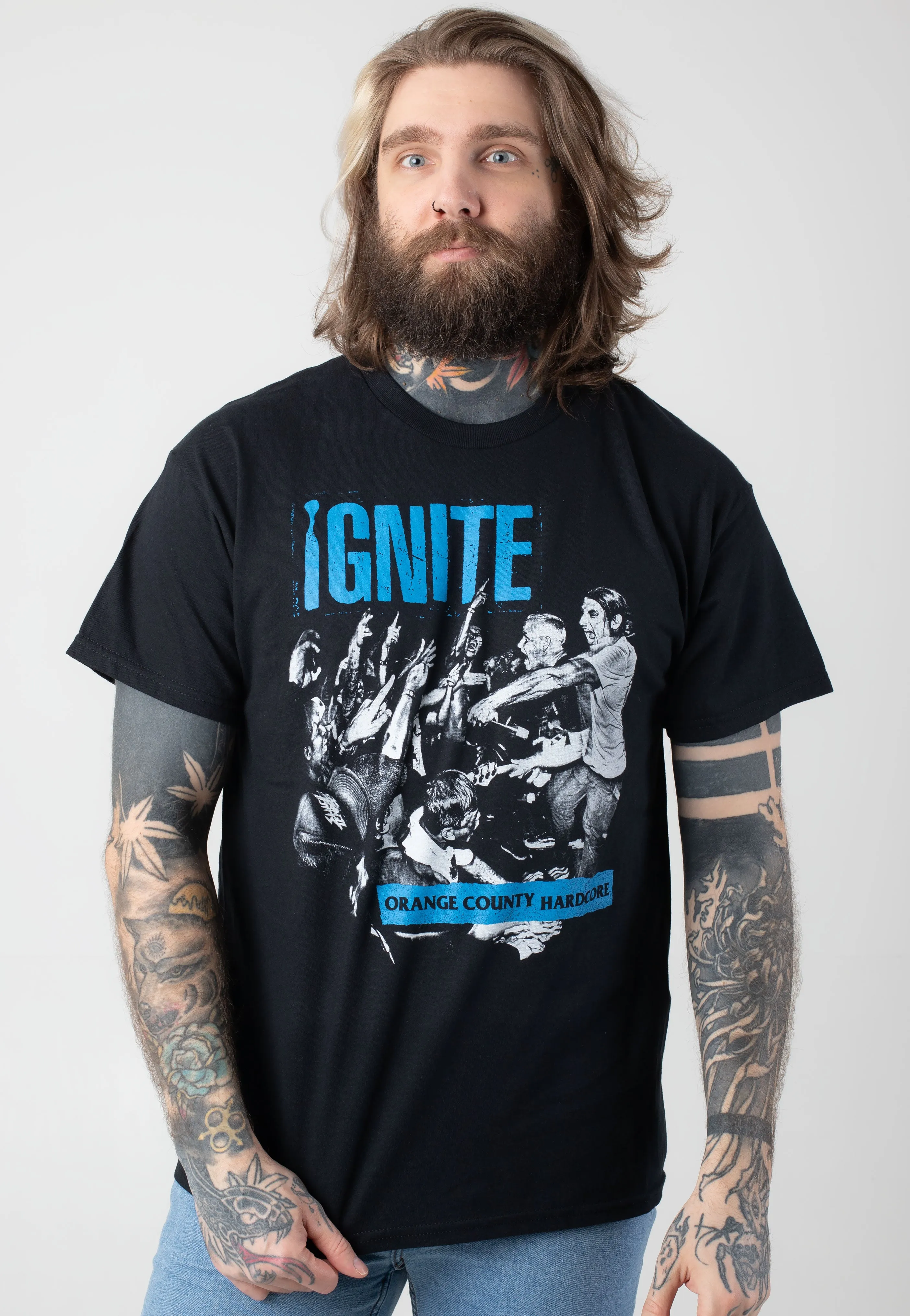Ignite - Blue Live - T-Shirt