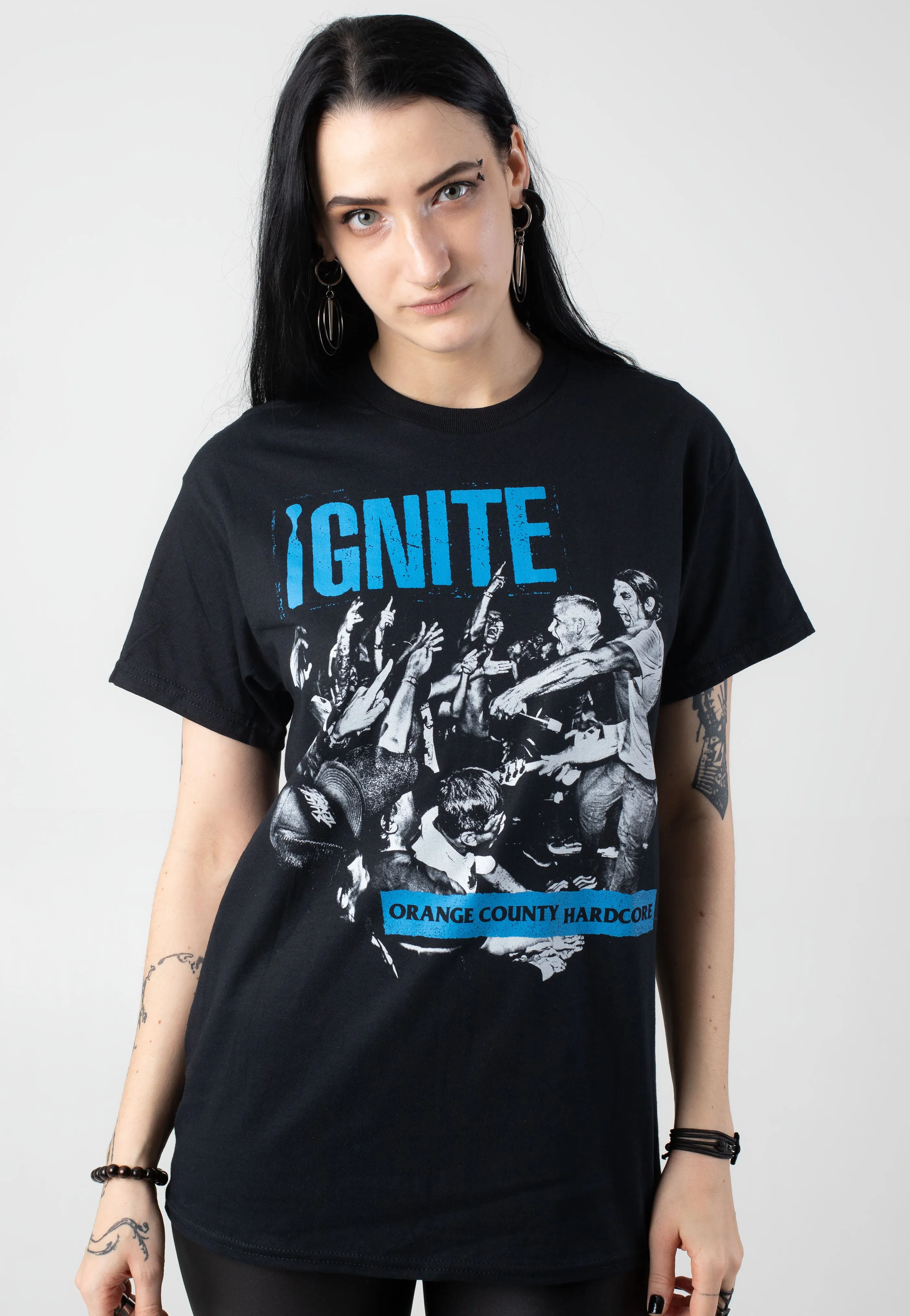 Ignite - Blue Live - T-Shirt