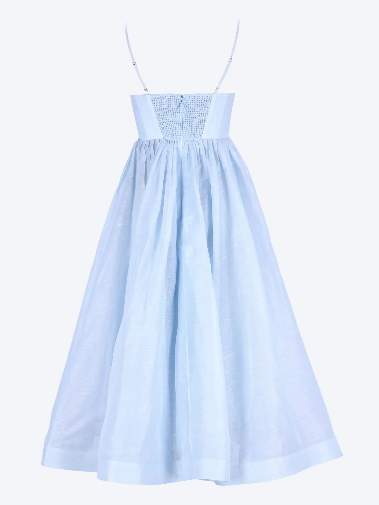 Illuminate v neck midi dress