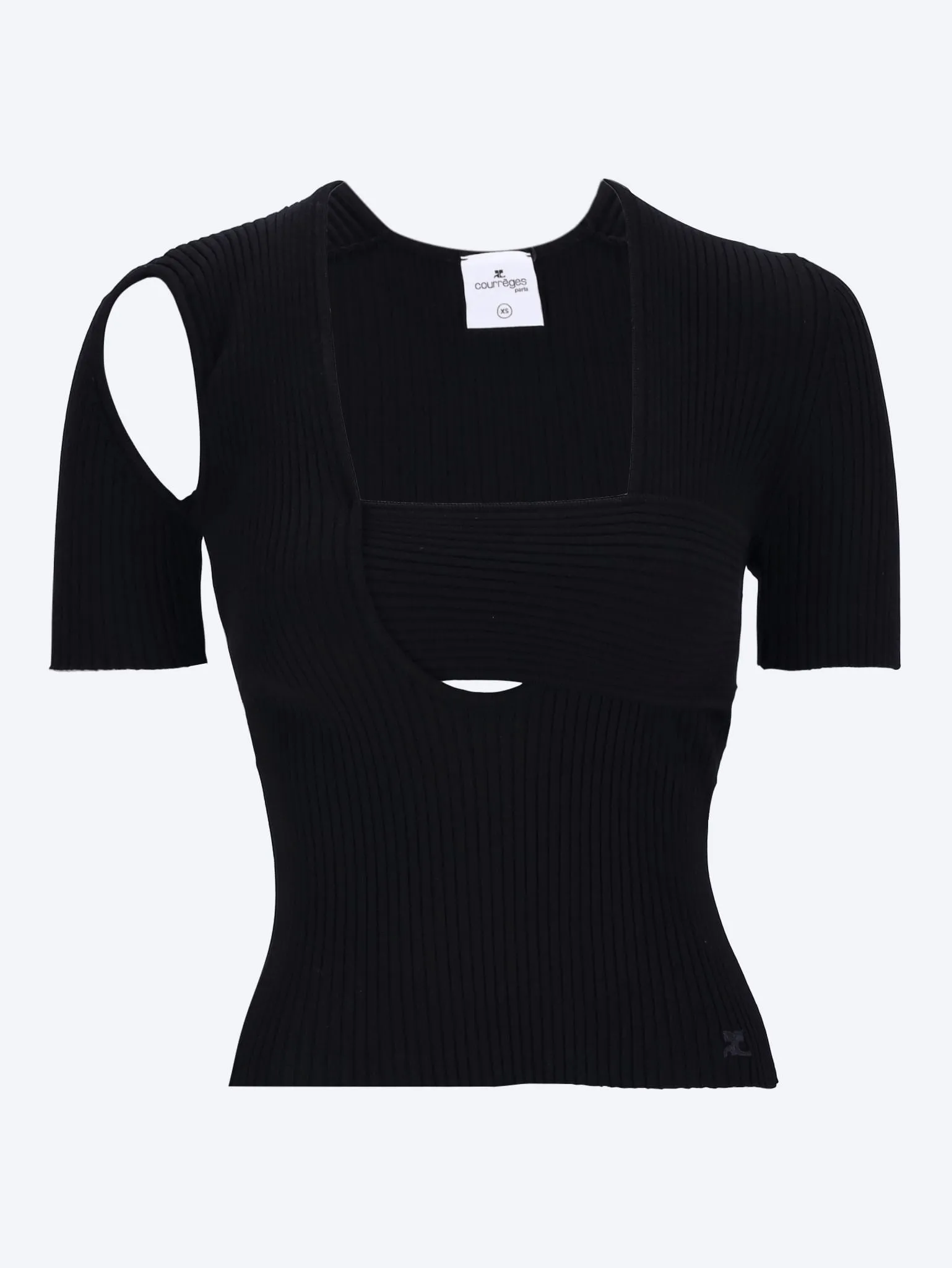 Infinity rib knit sweatshirt