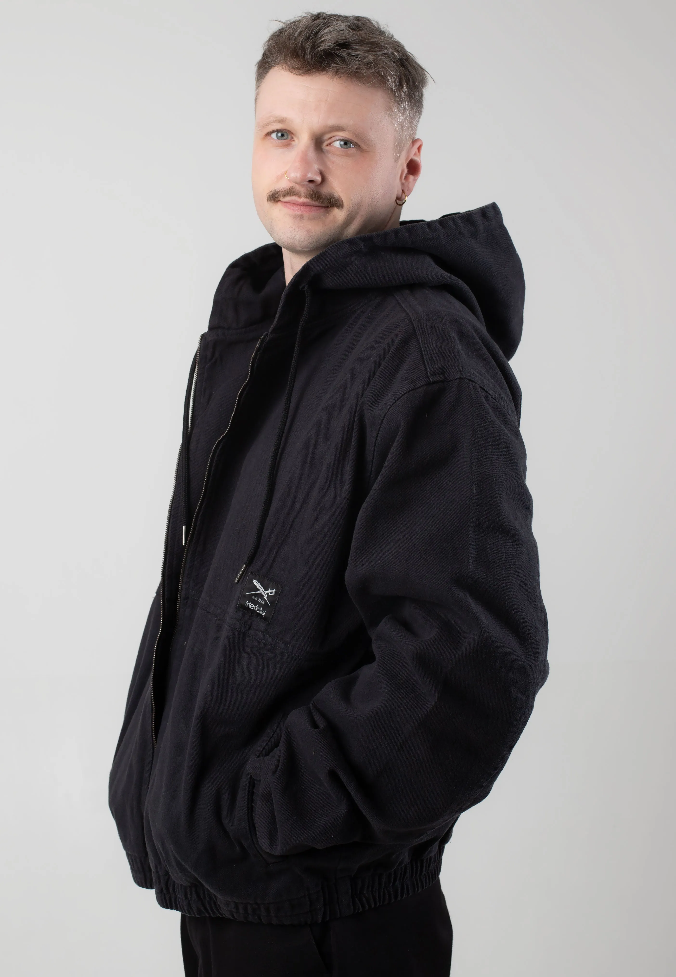 Iriedaily - Nanolo Hood Black - Jacket