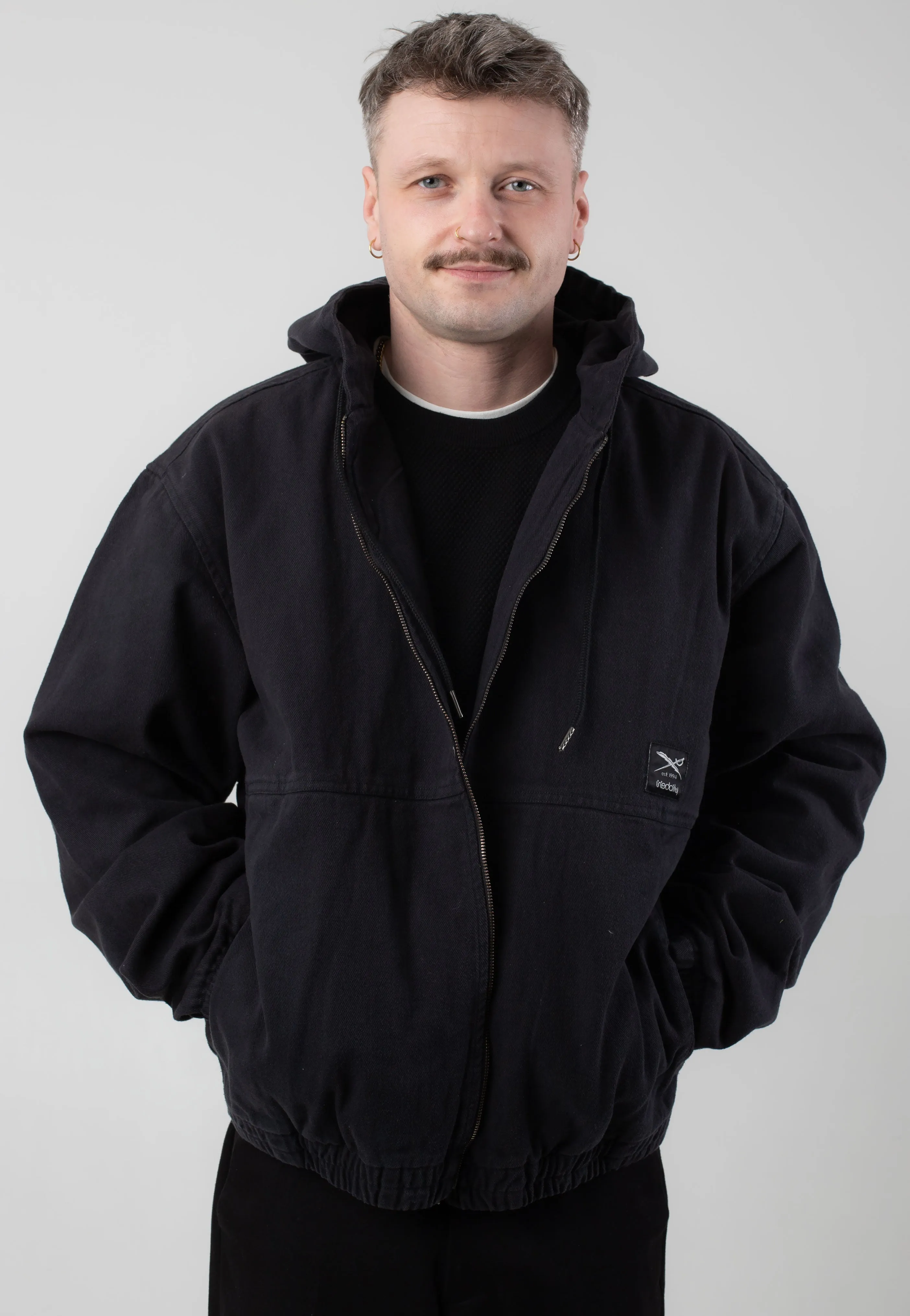 Iriedaily - Nanolo Hood Black - Jacket