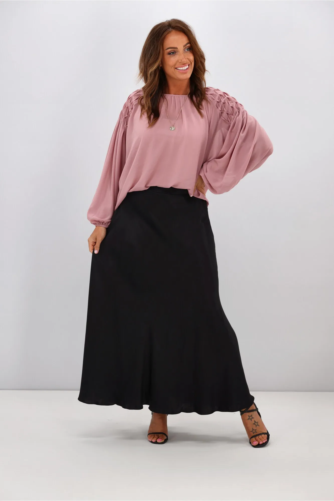 Jane James Margot Skirt Black
