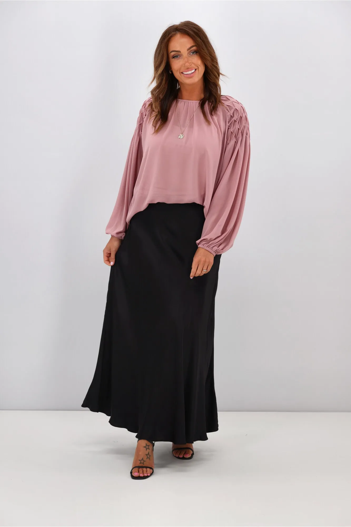 Jane James Margot Skirt Black