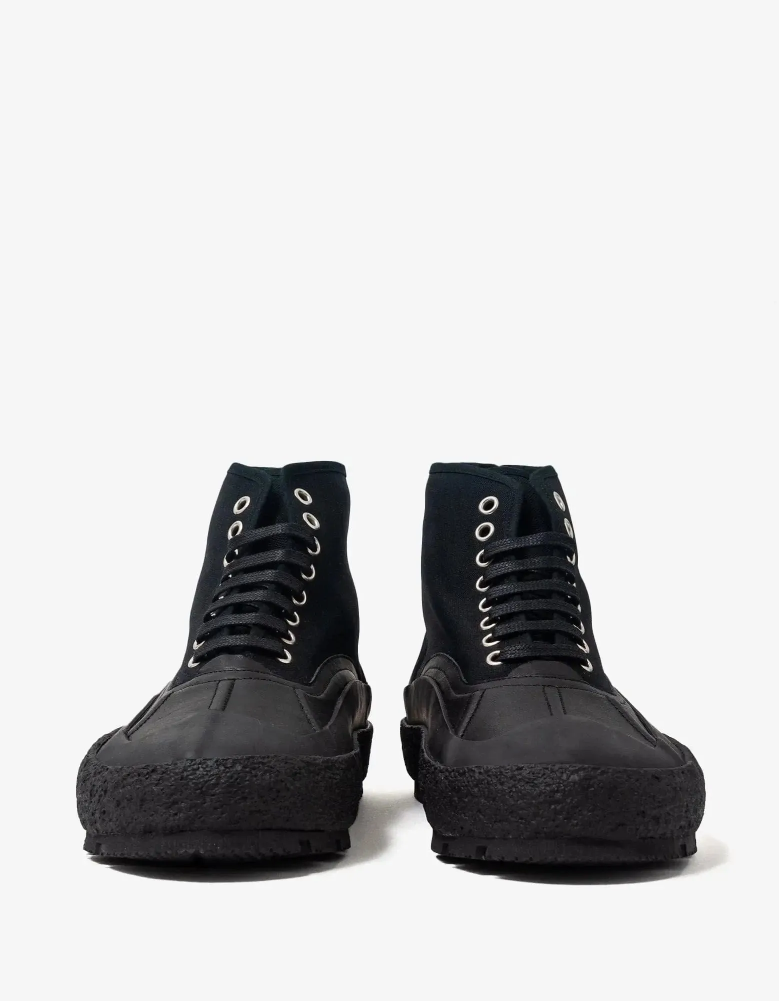 Jil Sander Black High Top Trainers