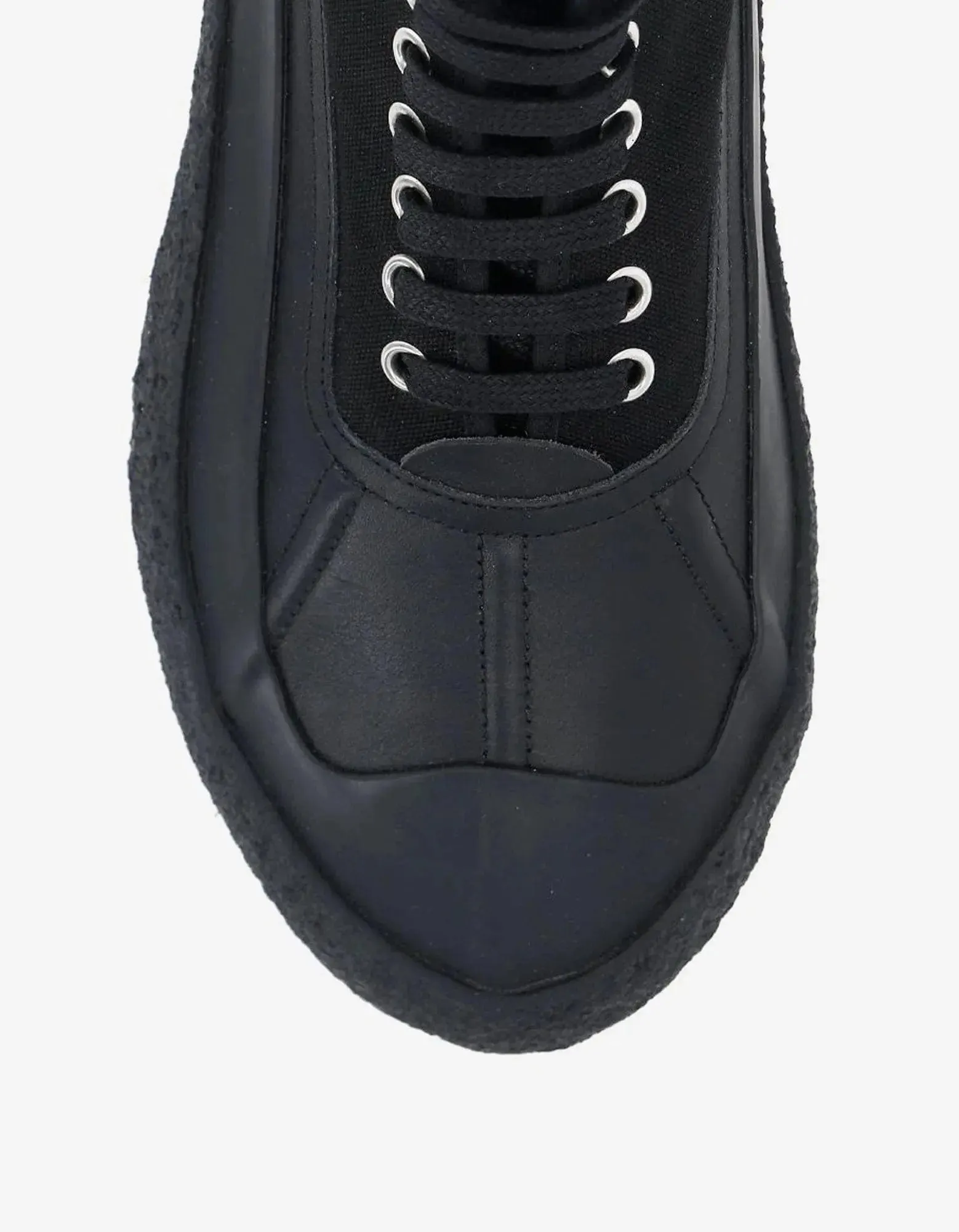 Jil Sander Black High Top Trainers