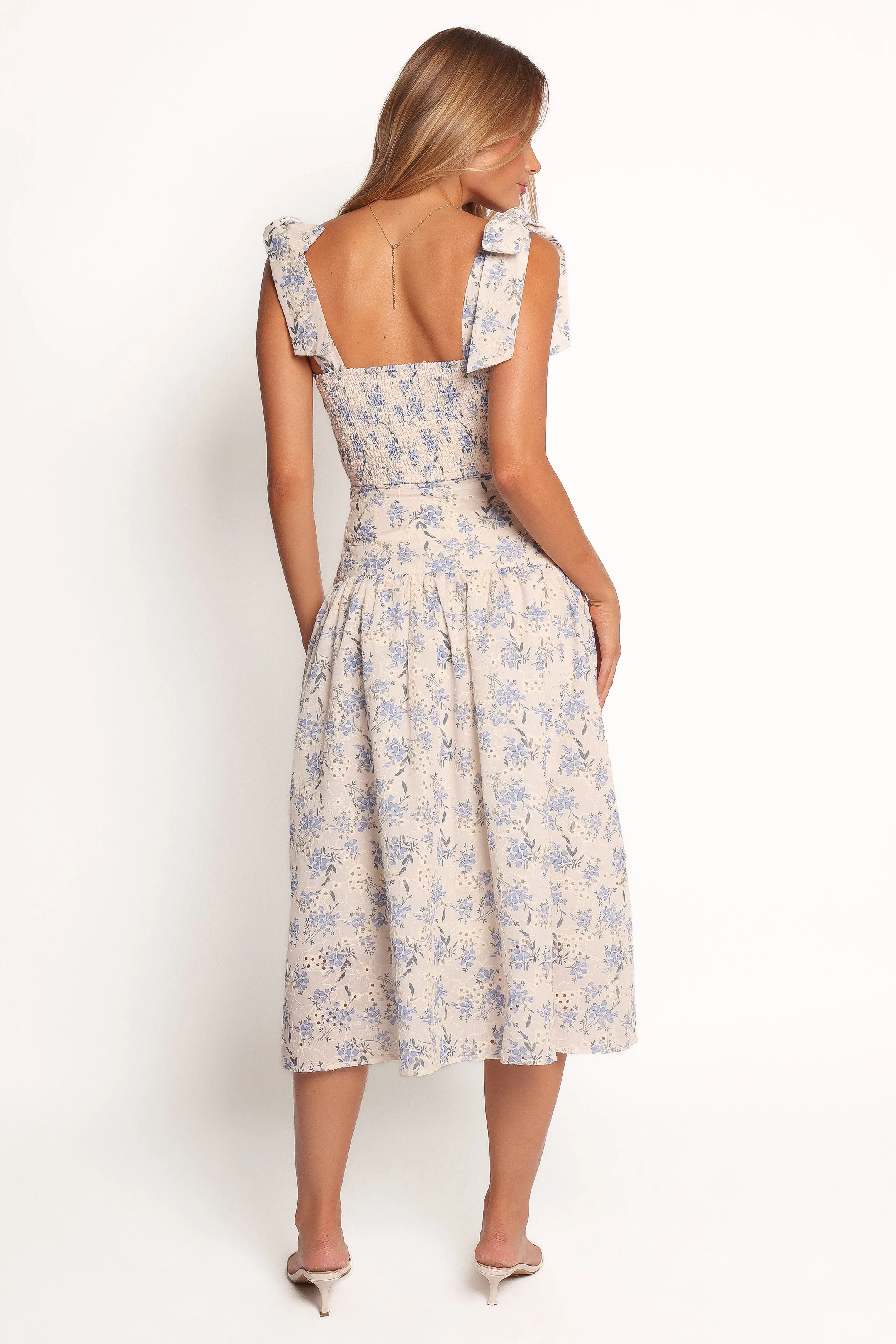Kara Two Piece Set - Blue Floral