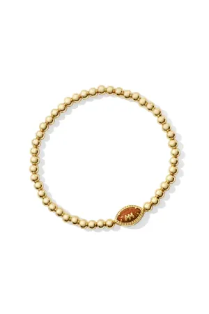 Kendra Scott Football Stretch Bracelet in Goldstone | 9608872313
