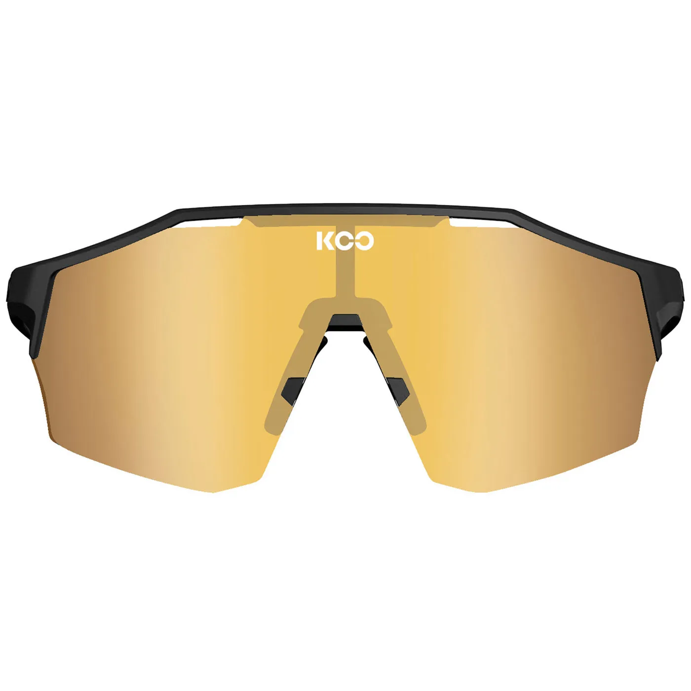 KOO Alibi Large sunglasses - Black Matt Gold