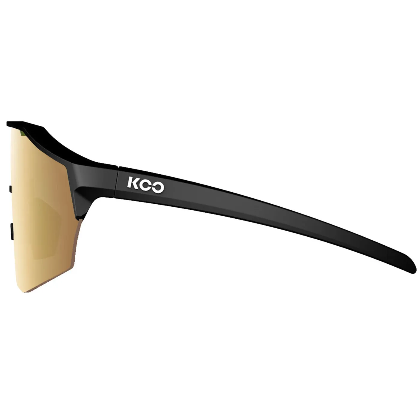 KOO Alibi Large sunglasses - Black Matt Gold