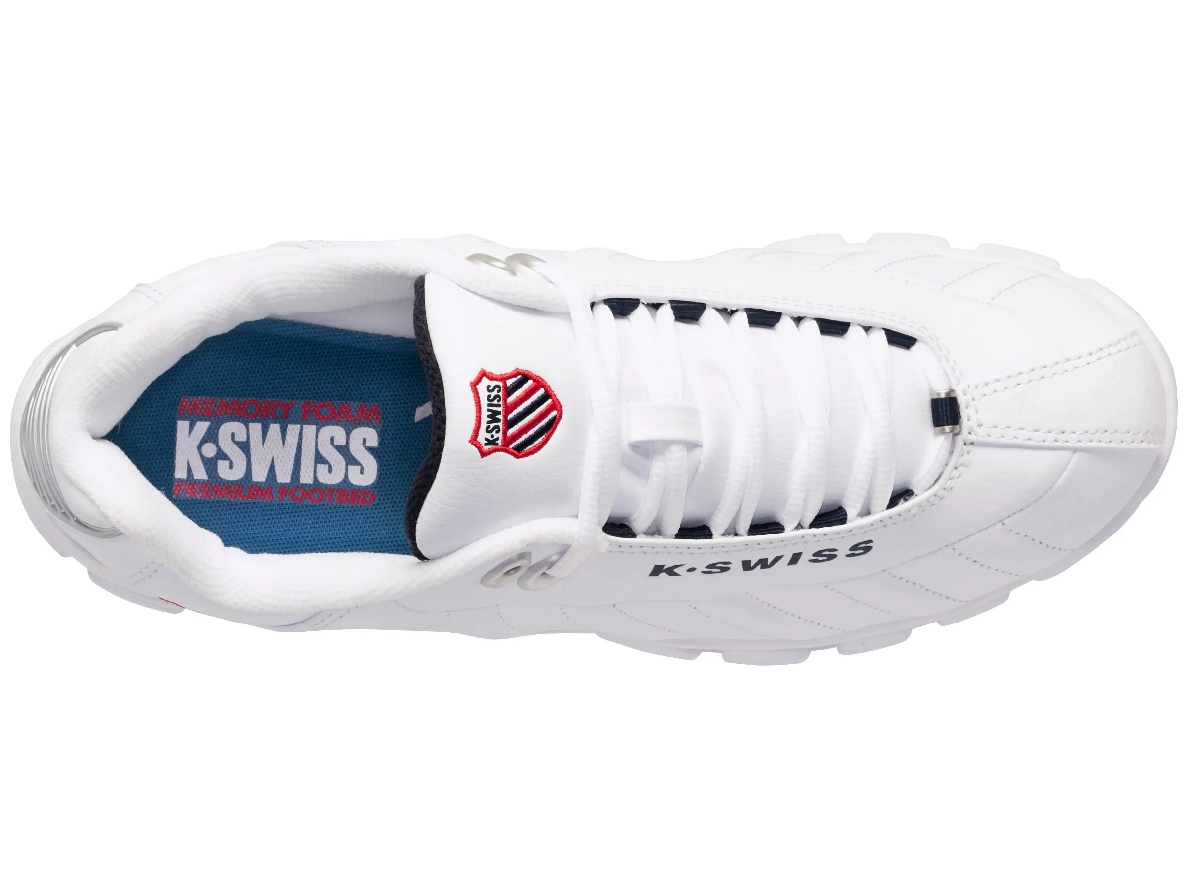 K.SWISS 03426-130-M | ST329 CMF | WHITE/NAVY/RED