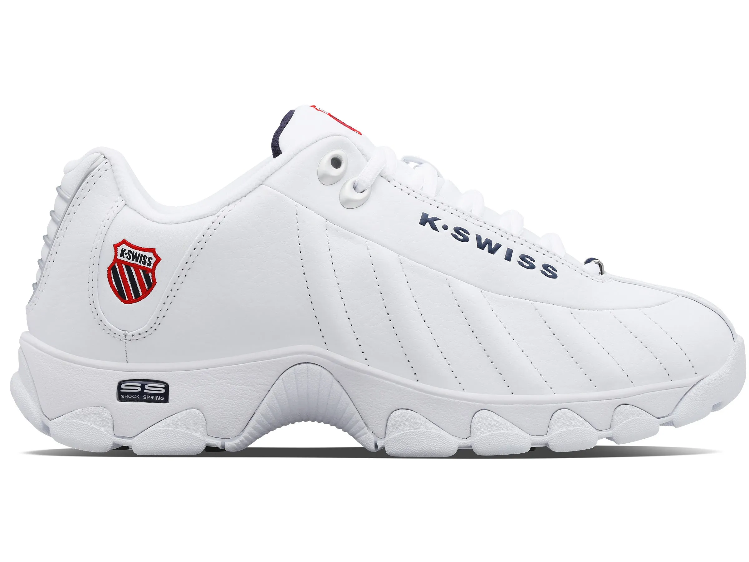 K.SWISS 03426-130-M | ST329 CMF | WHITE/NAVY/RED